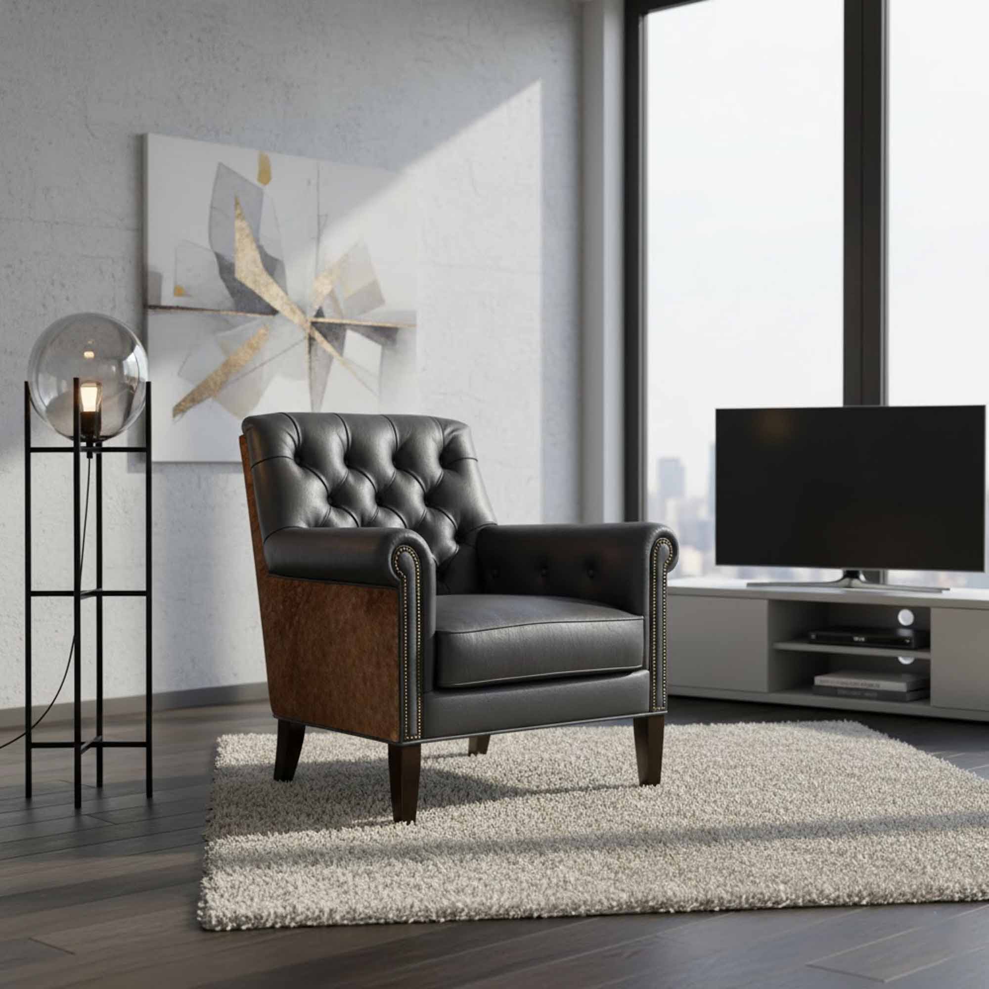 Dashing Leather Chair - Image 2