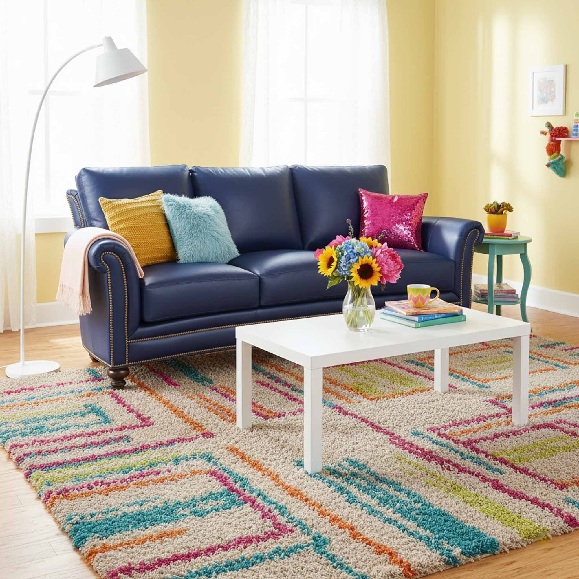 Davis Leather Sofa - Image 5