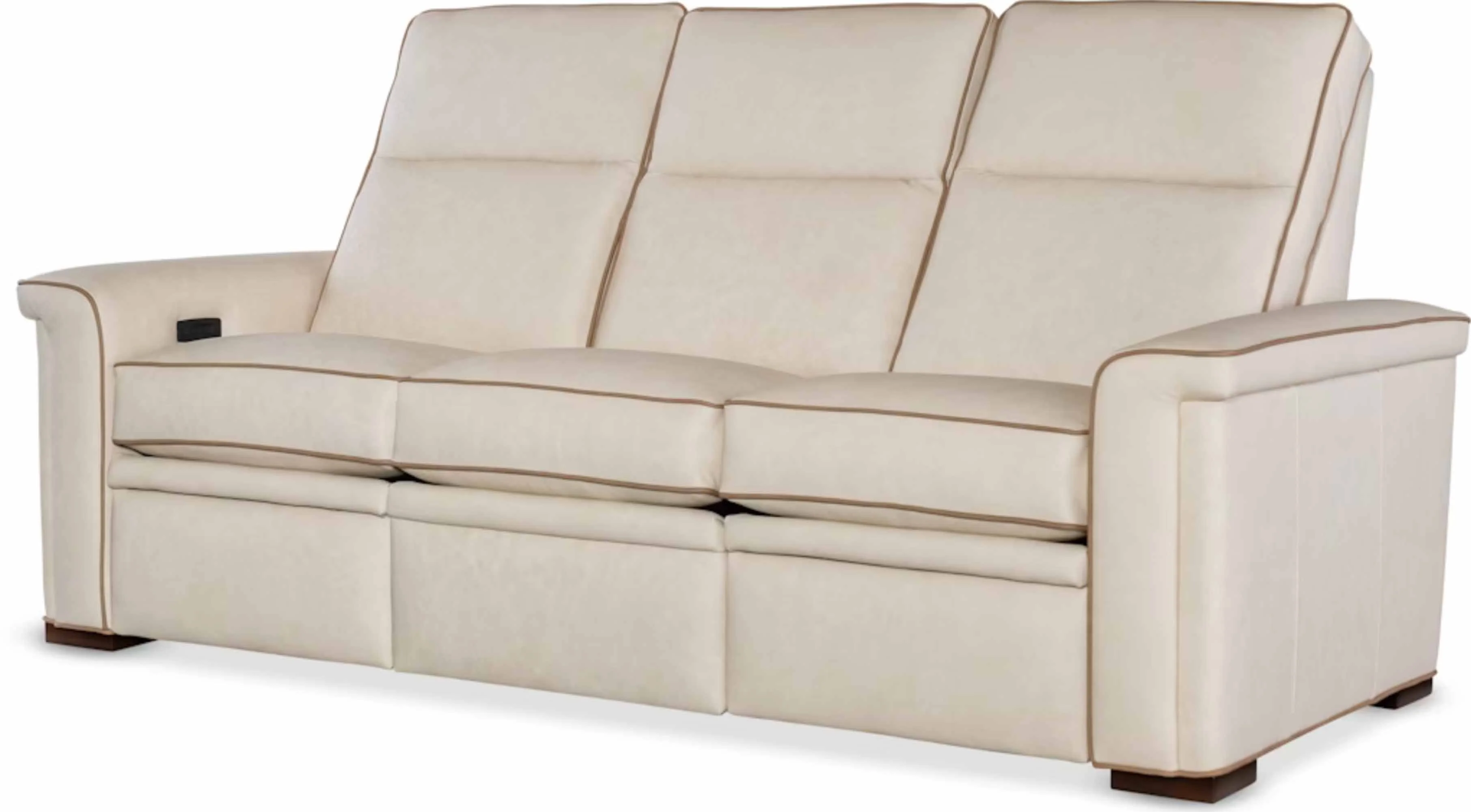 Decker Leather Zero Gravity Power Reclining Sofa With Articulating Headrest - Image 7