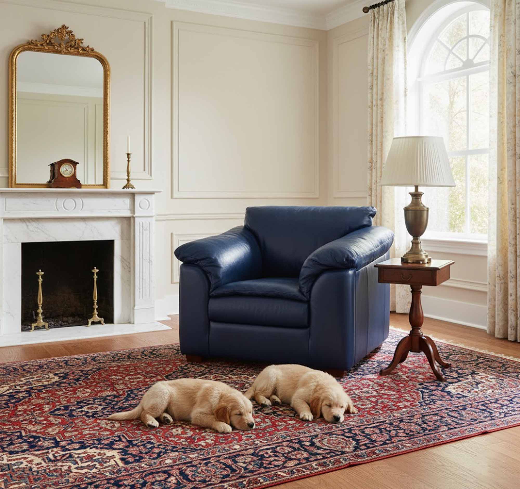 Denver Leather Chair - Image 6