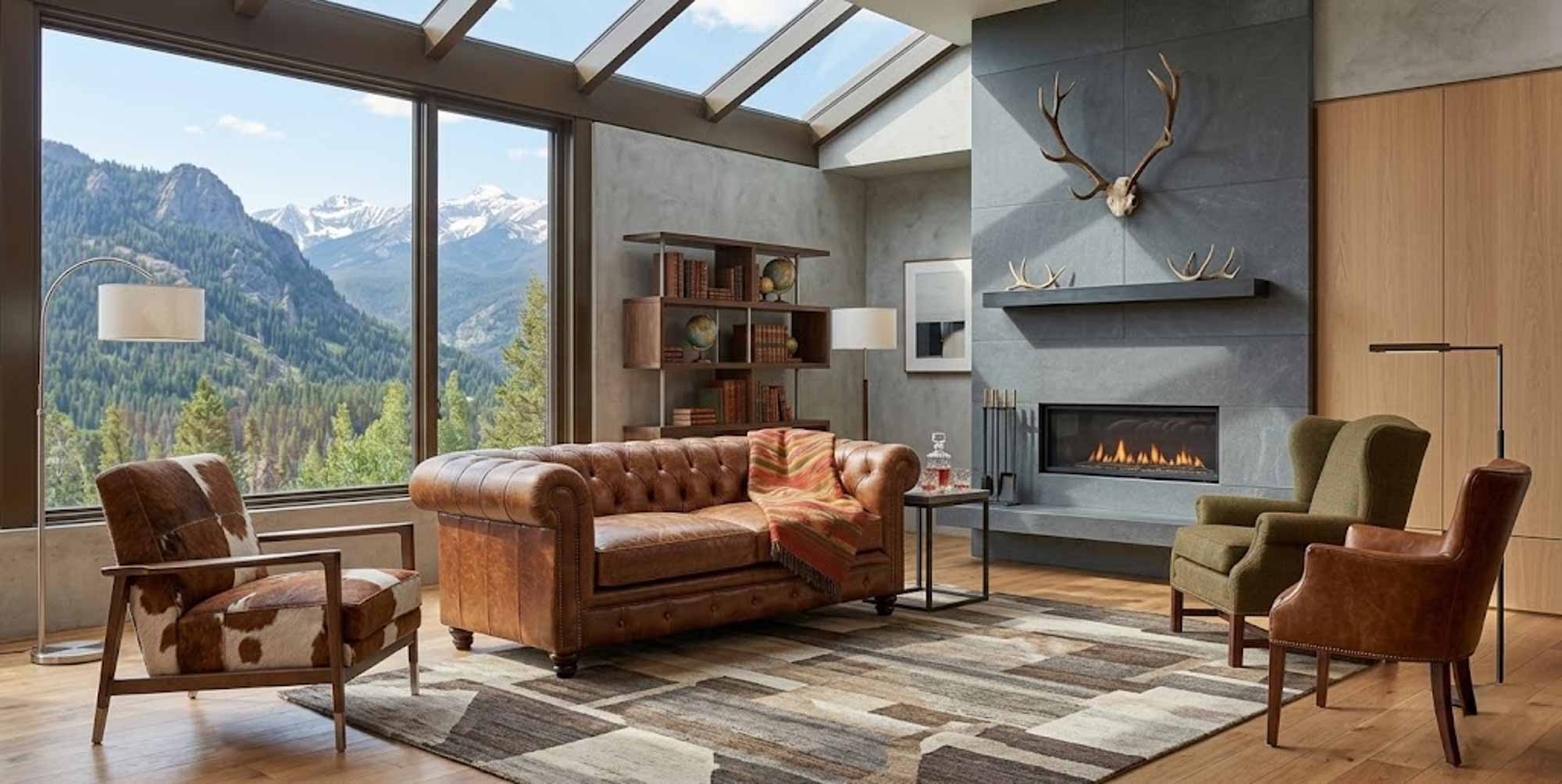 Donald Leather Loveseat - Image 8