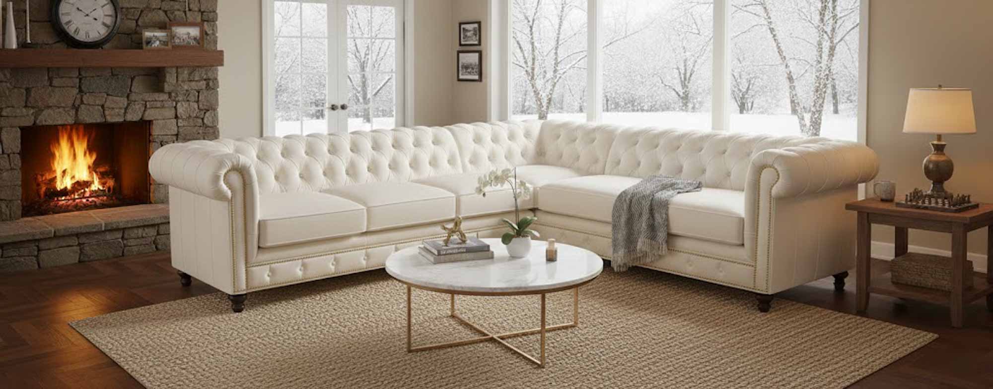 Donald Leather Sectional - Image 4