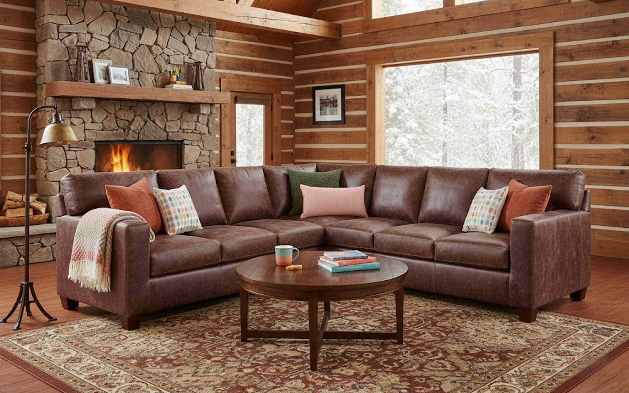 Eastridge Leather Sectional - Image 5