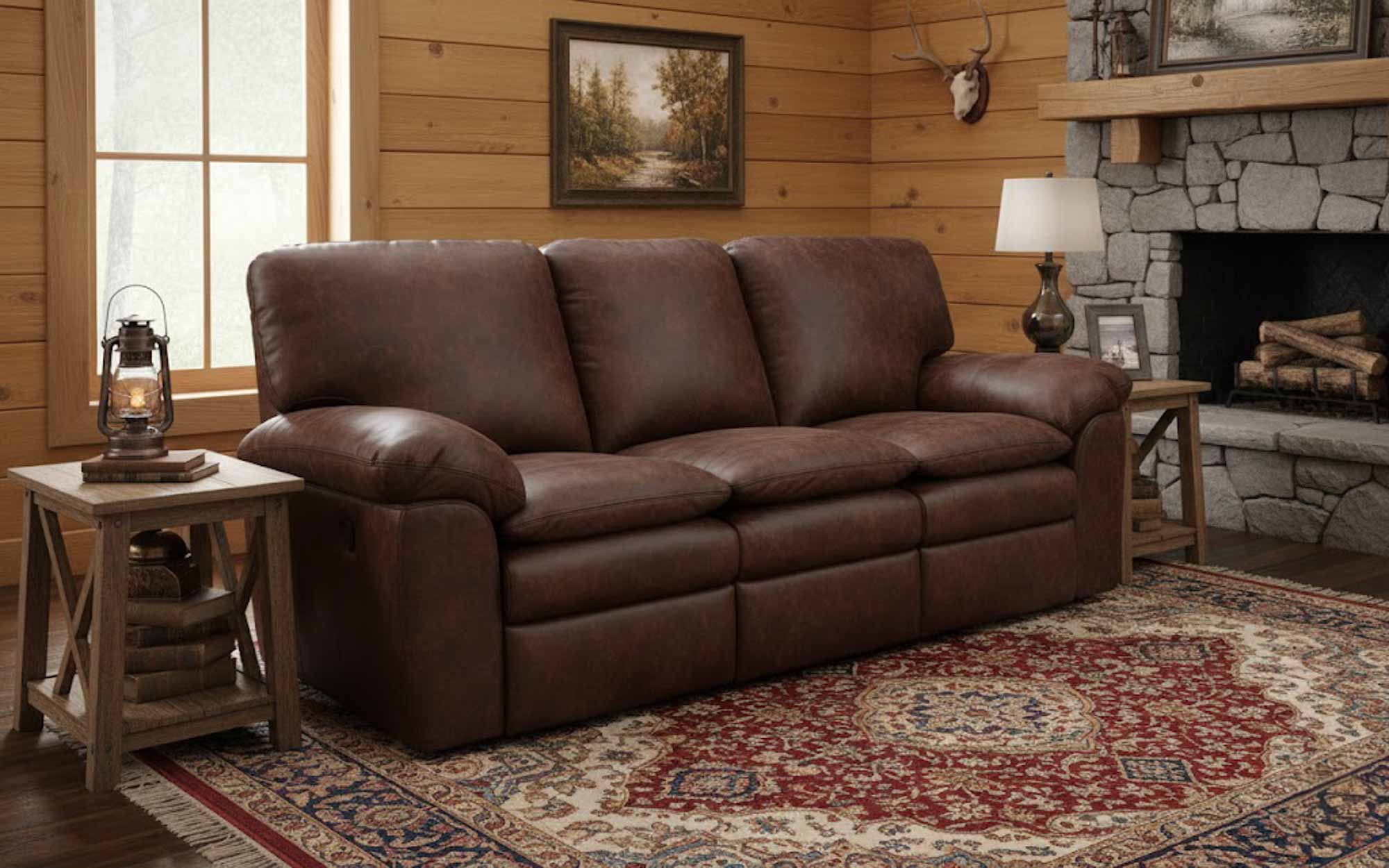 El Dorado Leather Reclining Sofa - Image 4