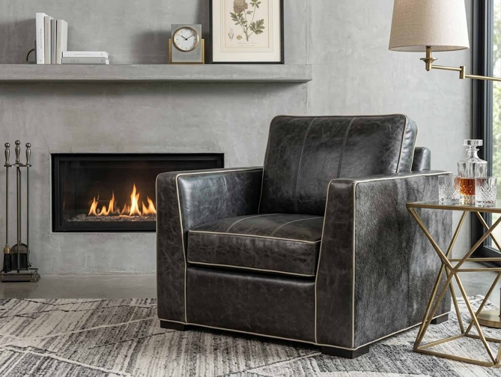 Eliana Leather Chair - Image 10