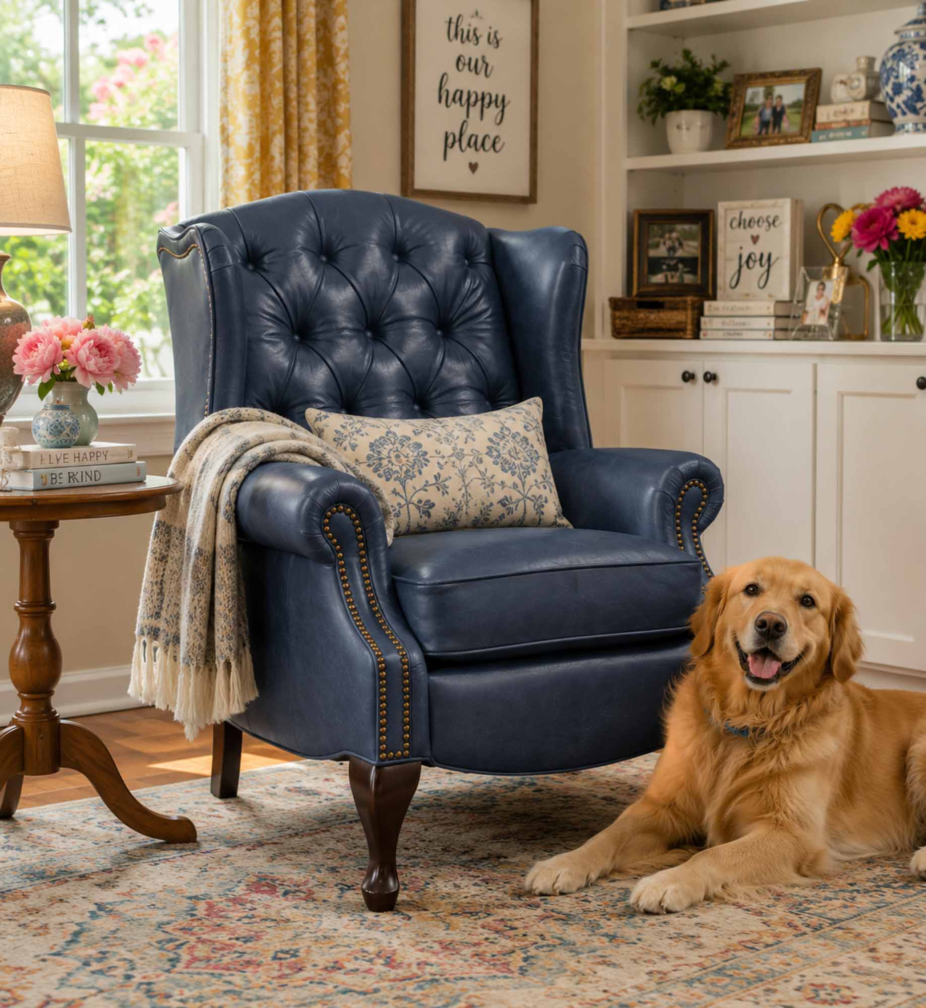 Elizabeth Leather Recliner - Image 14