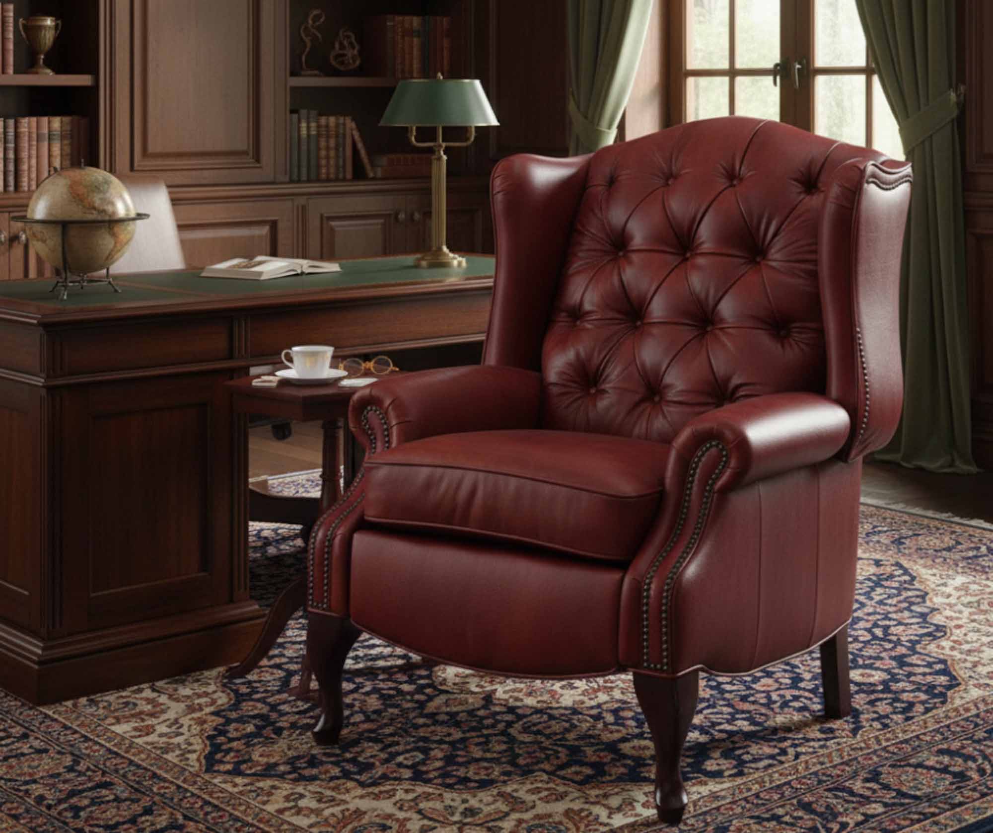 Elizabeth Leather Recliner - Image 3