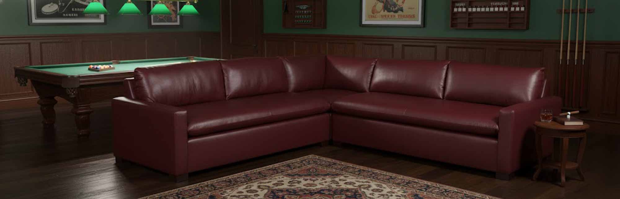 Ellie Leather Sectional - Image 2