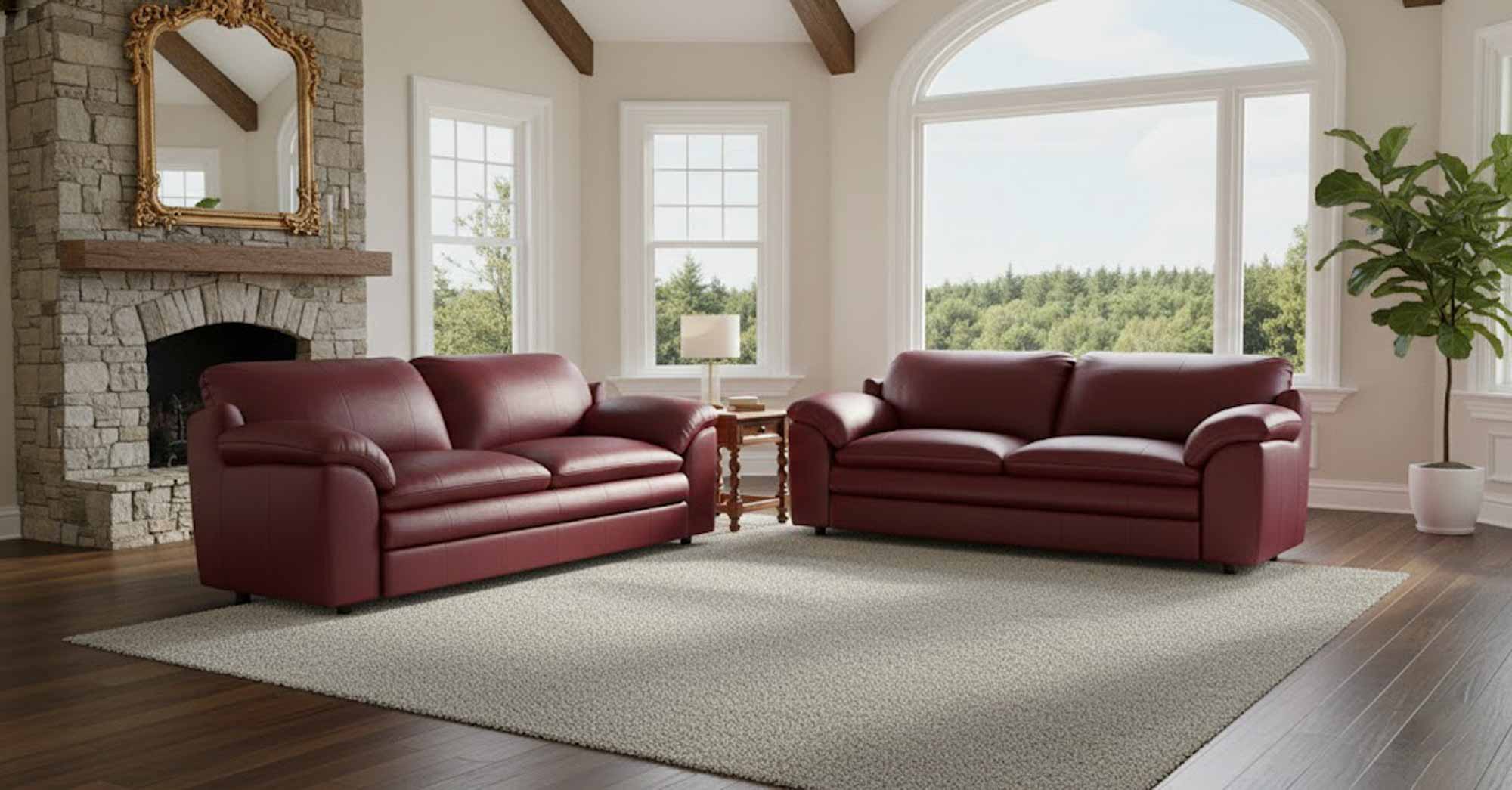 Encino Leather Sofa - Image 6