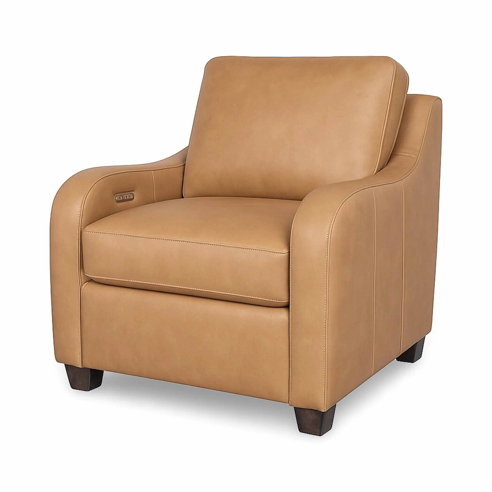 Ethan Leather Power Recliner With Articulating Headrest