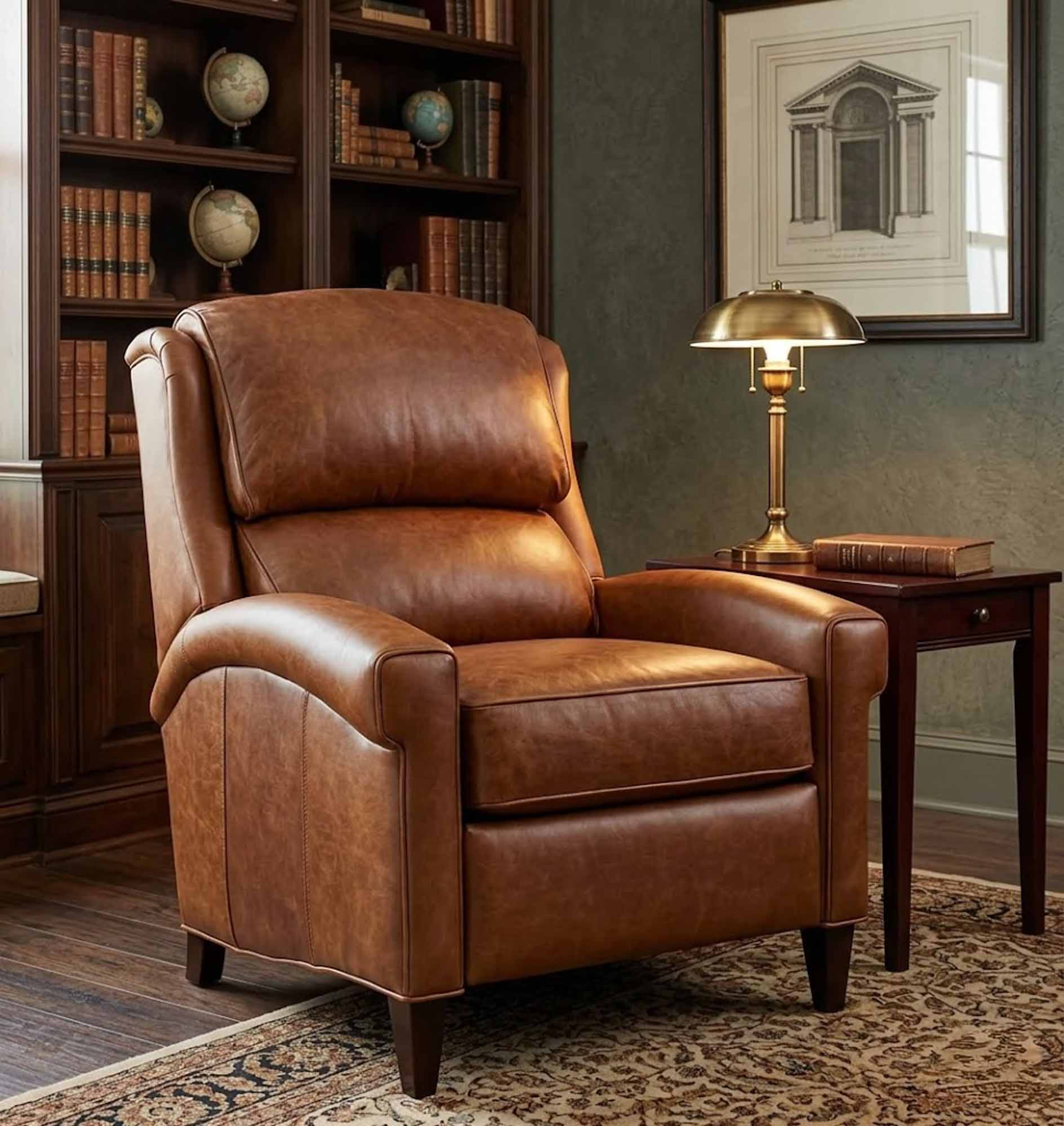 Everett Leather Recliner - Image 11
