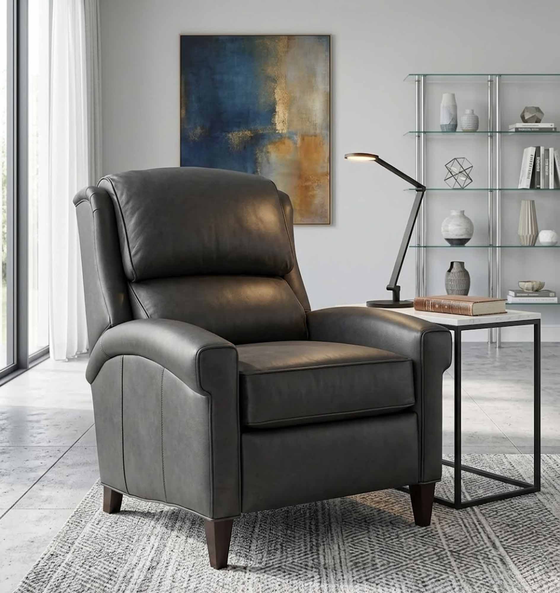 Everett Leather Recliner - Image 12