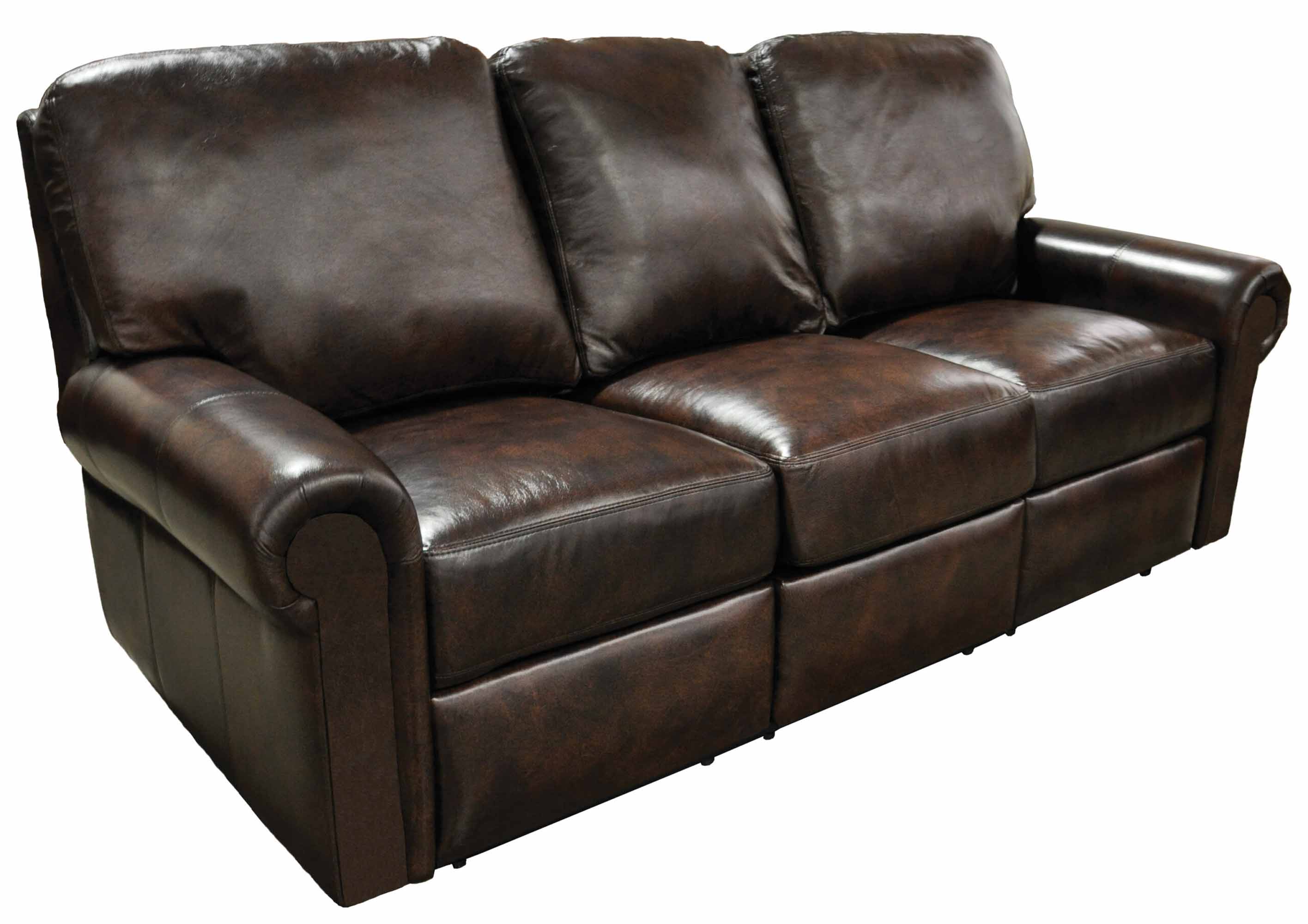 Fairbanks Leather Full Size Sofa Sleeper