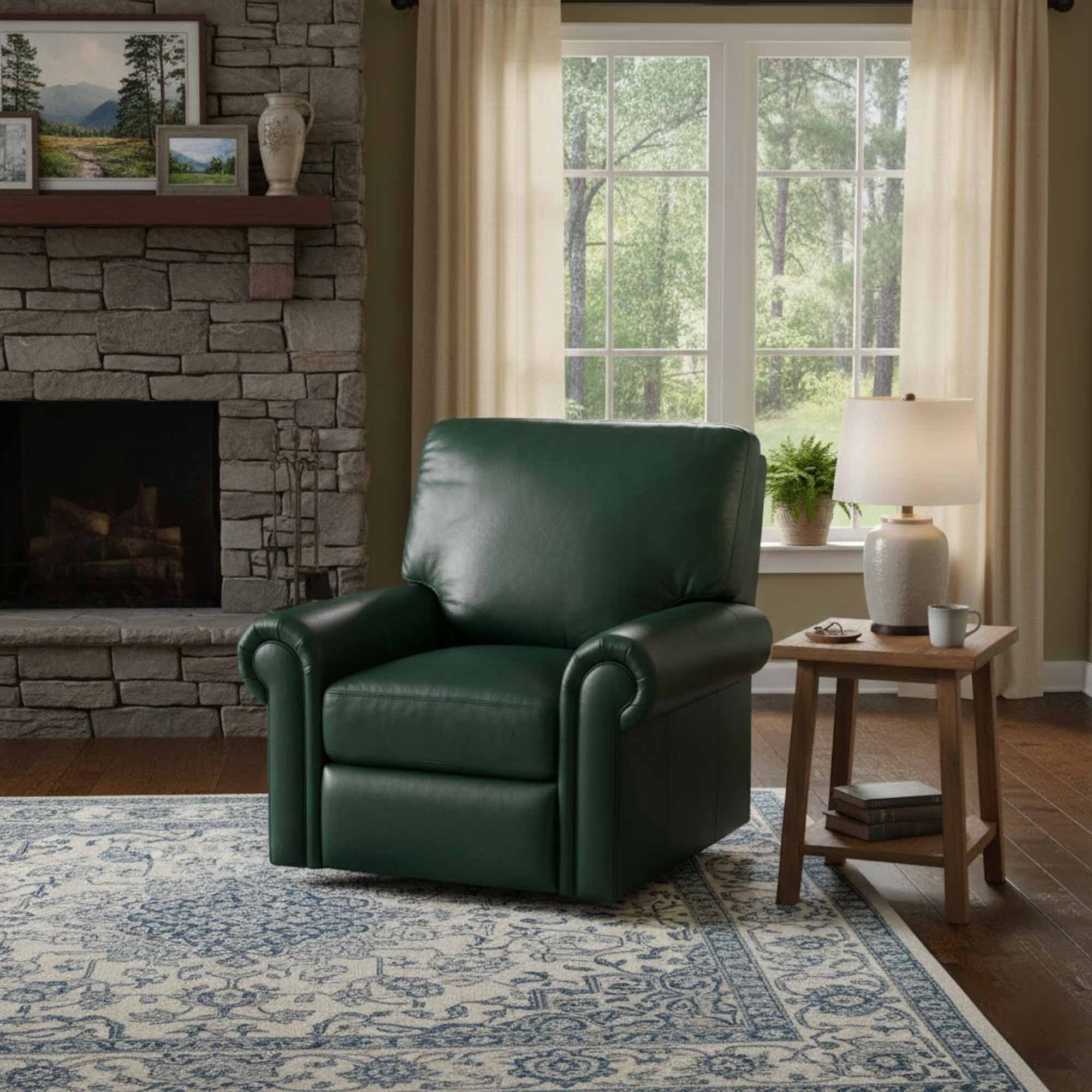 Fairbanks Leather Recliner - Image 2