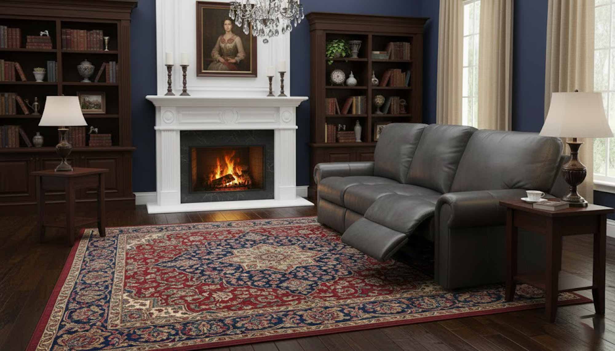 Fairfax Leather Reclining Sofa - Image 2