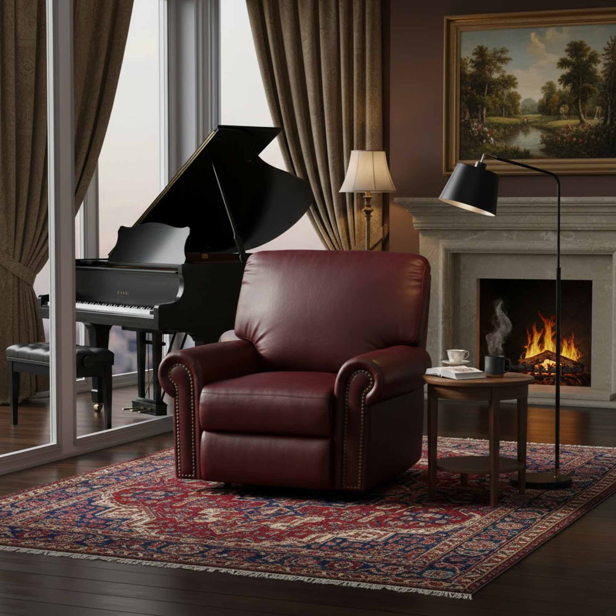 Fairmont Leather Recliner - Image 4