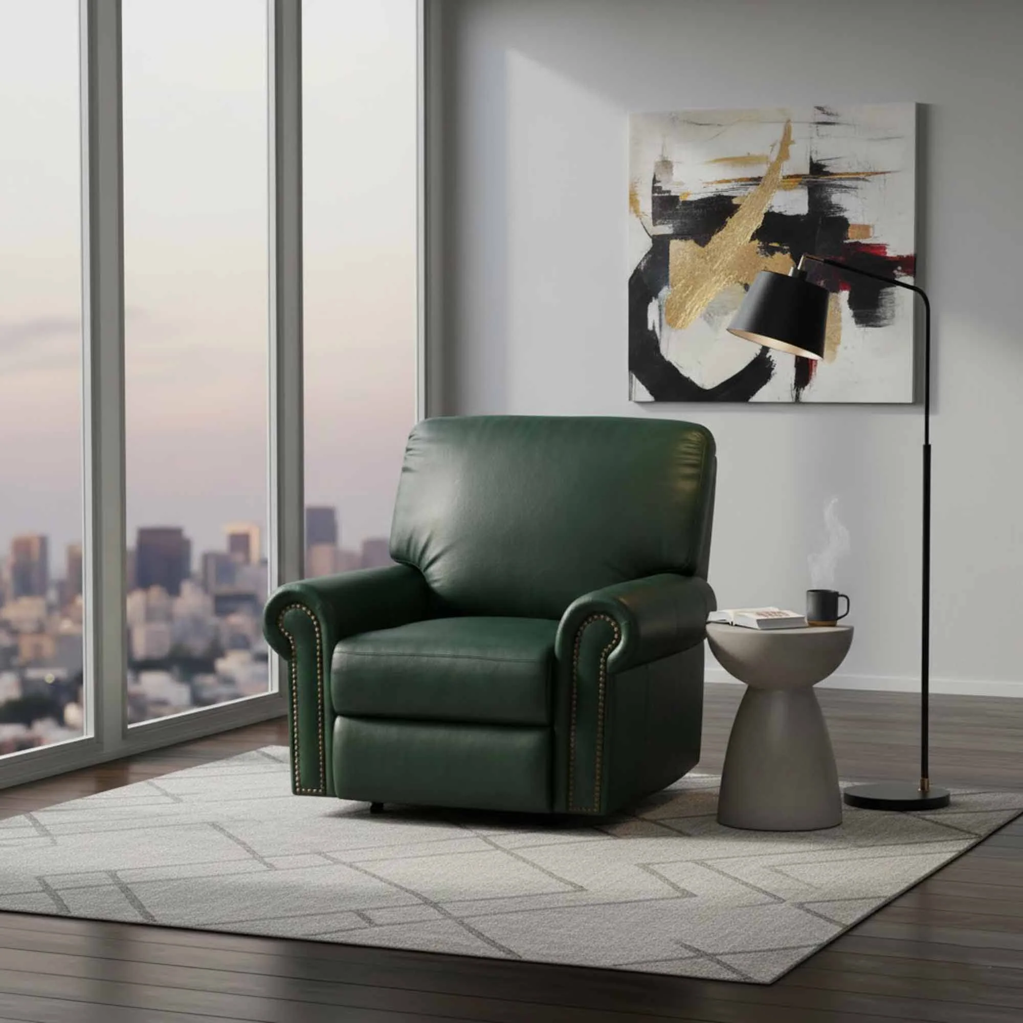 Fairmont Leather Recliner - Image 5
