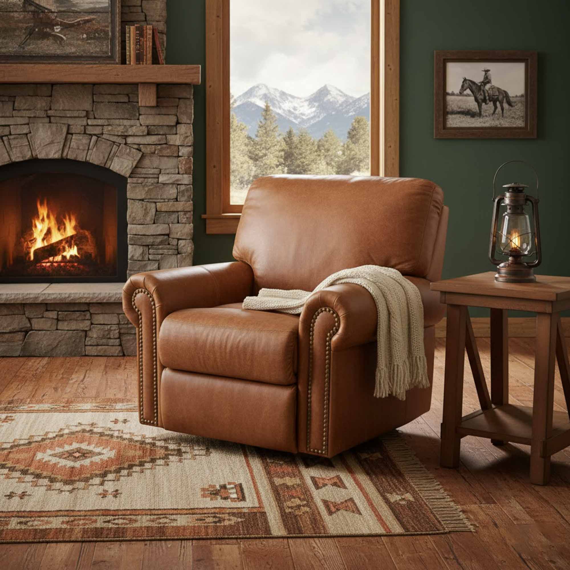 Fairmont Leather Recliner - Image 8