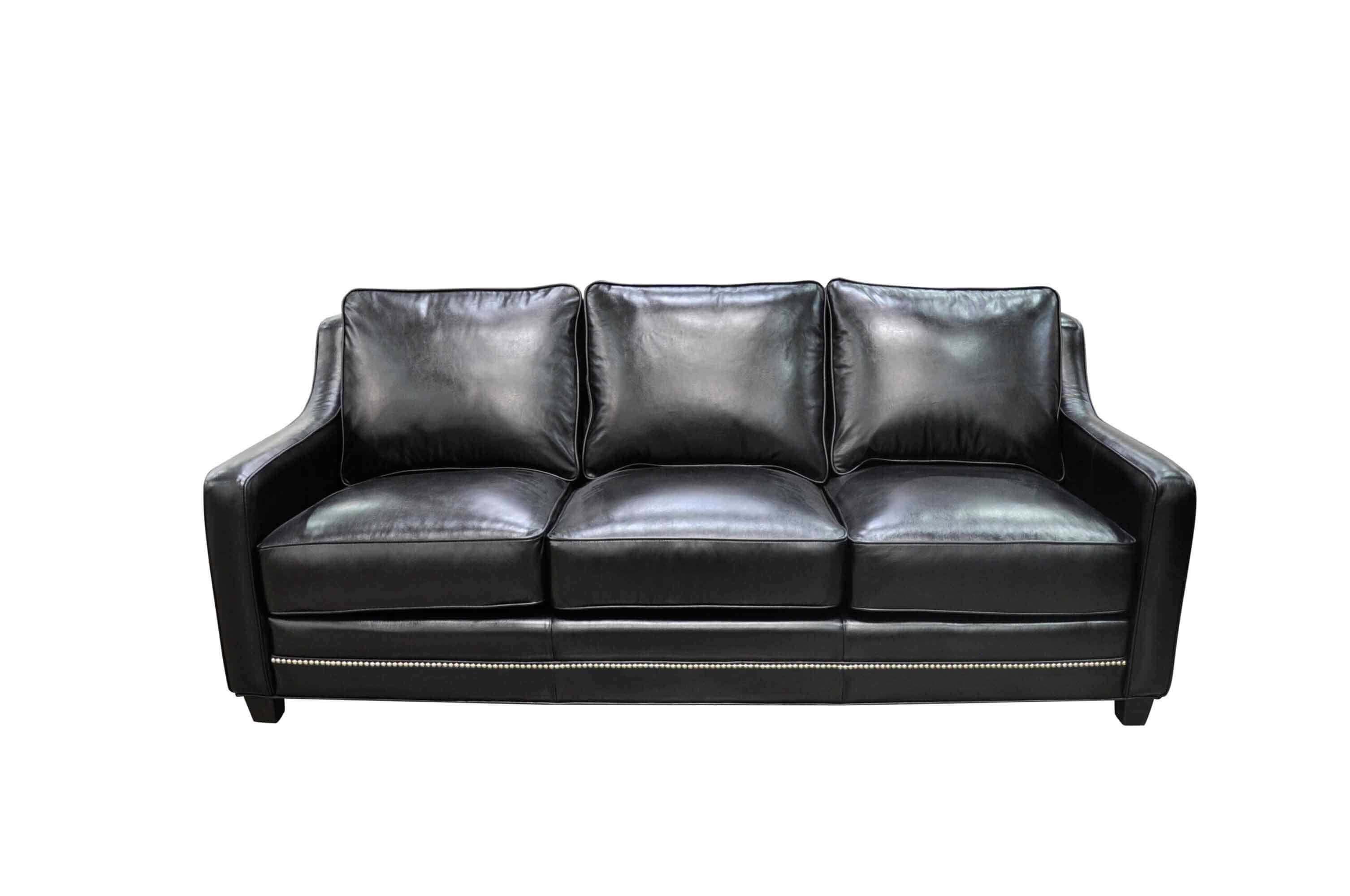 Fifth Avenue Leather Sofa - Image 2