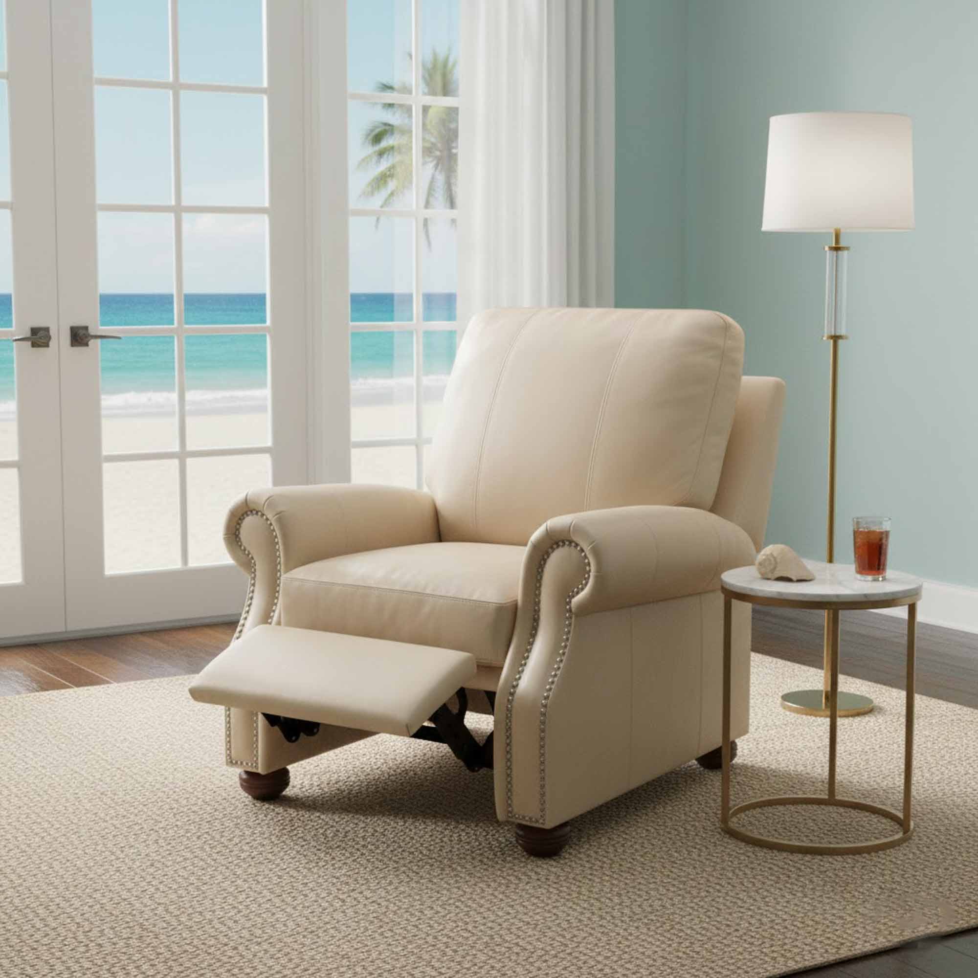 Foster Leather Recliner - Image 5