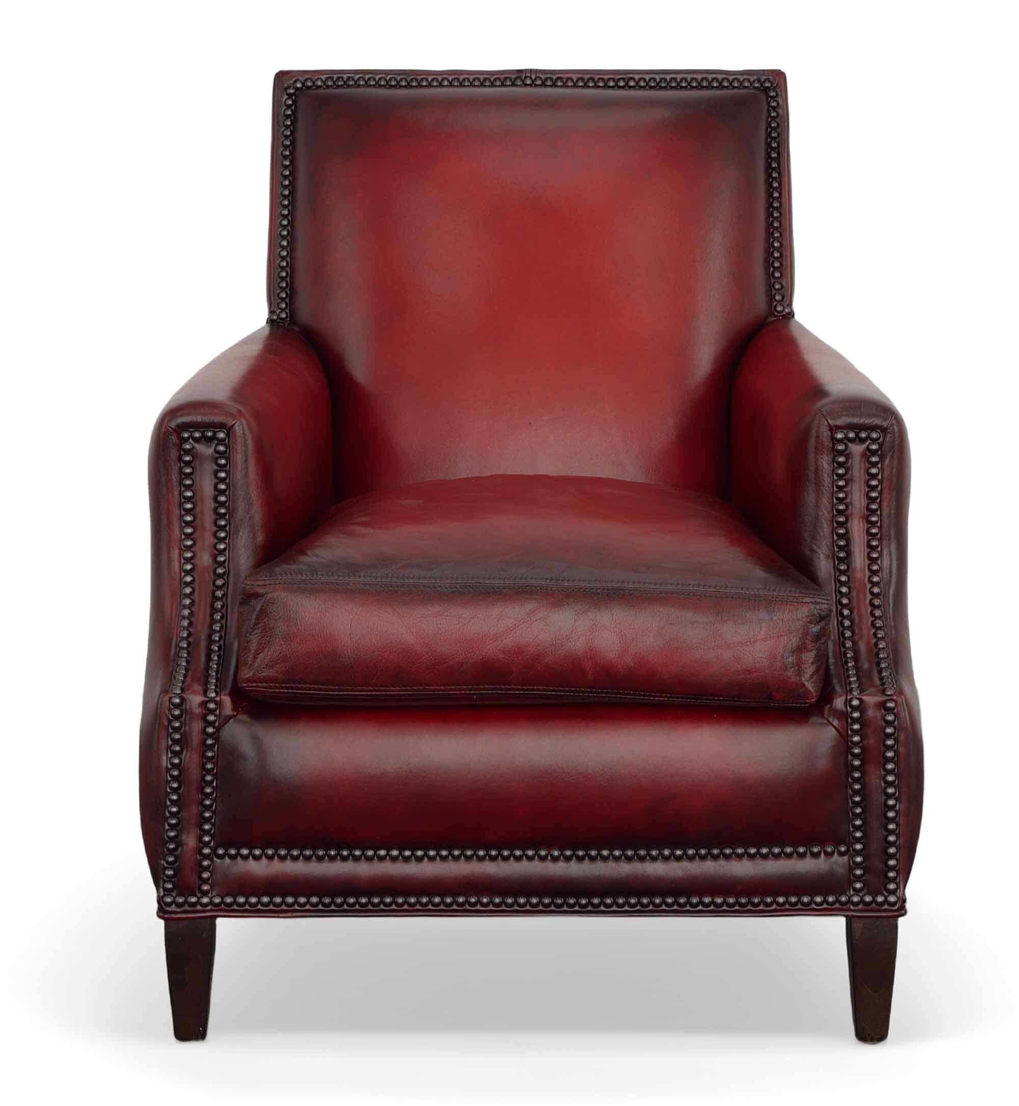 Frances Leather Chair - Image 3
