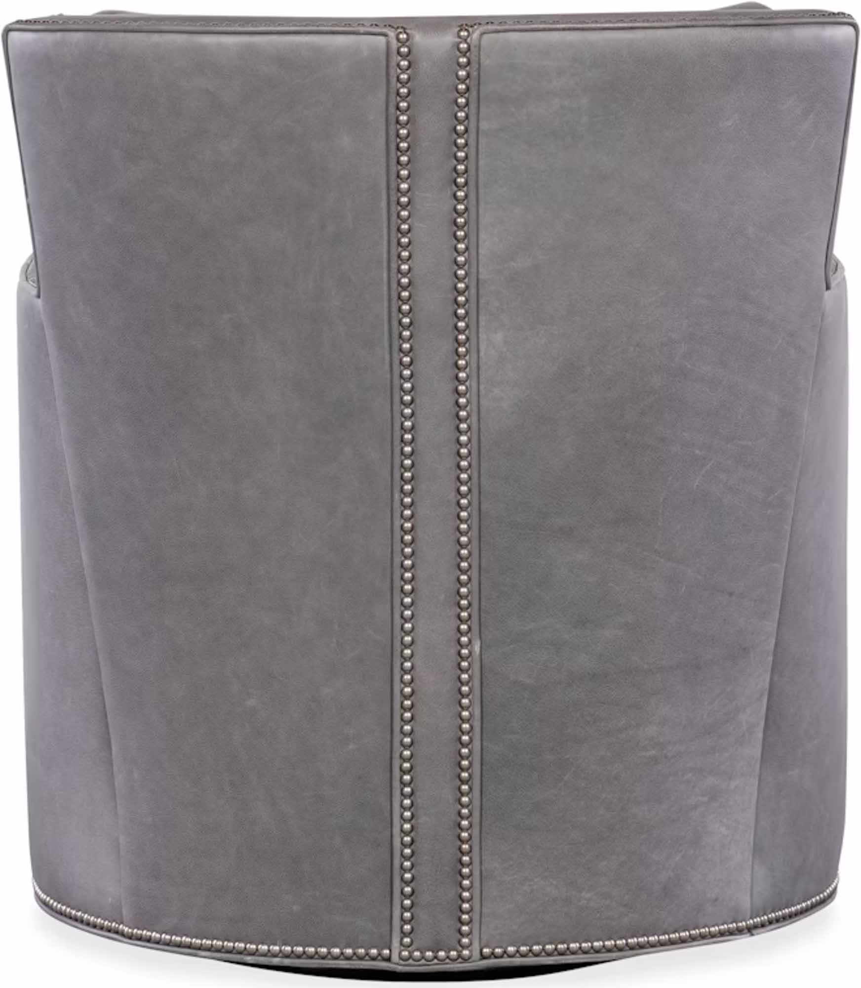 Fredricksen Leather Swivel Chair - Image 9