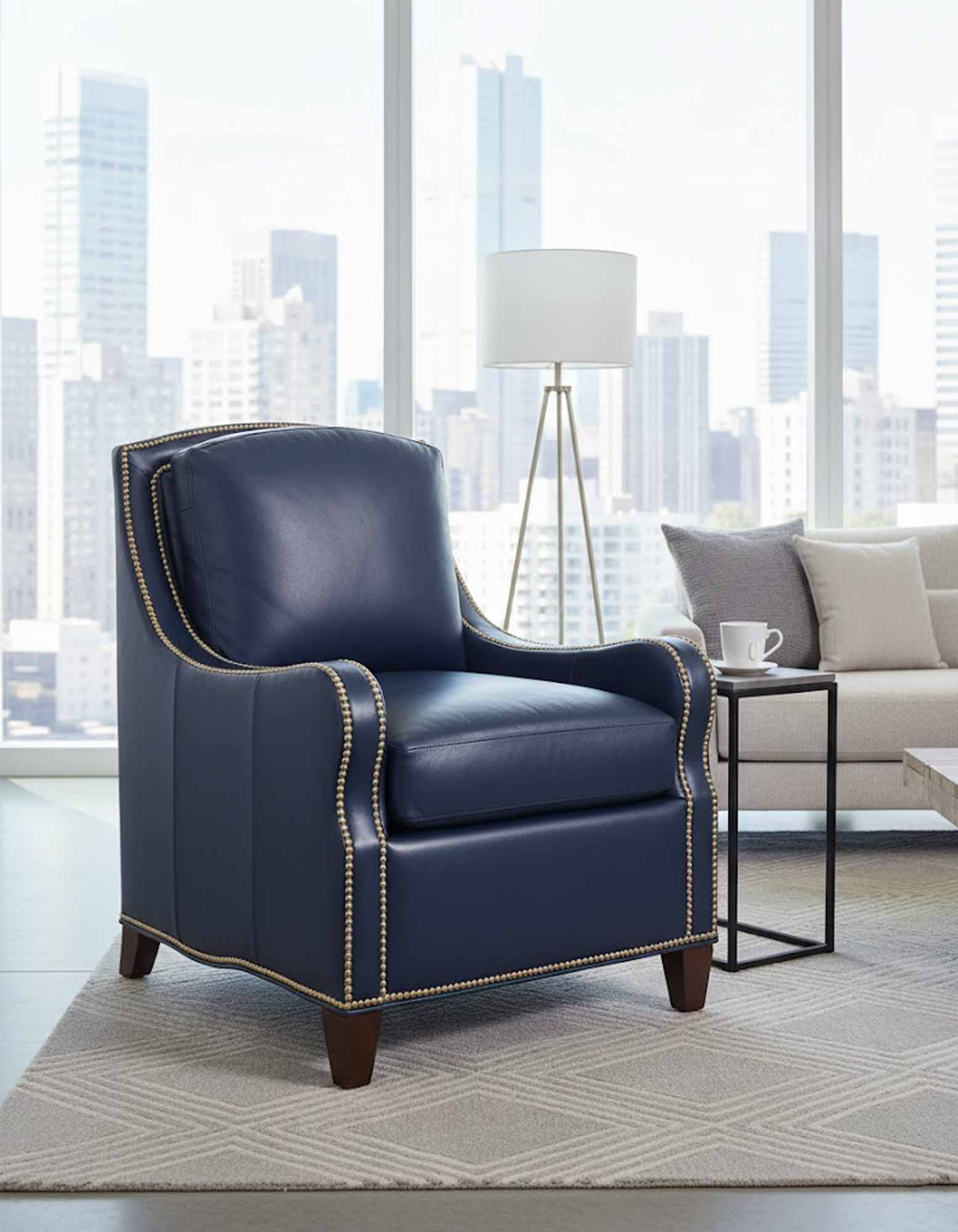 Freeman Leather Chair - Image 3