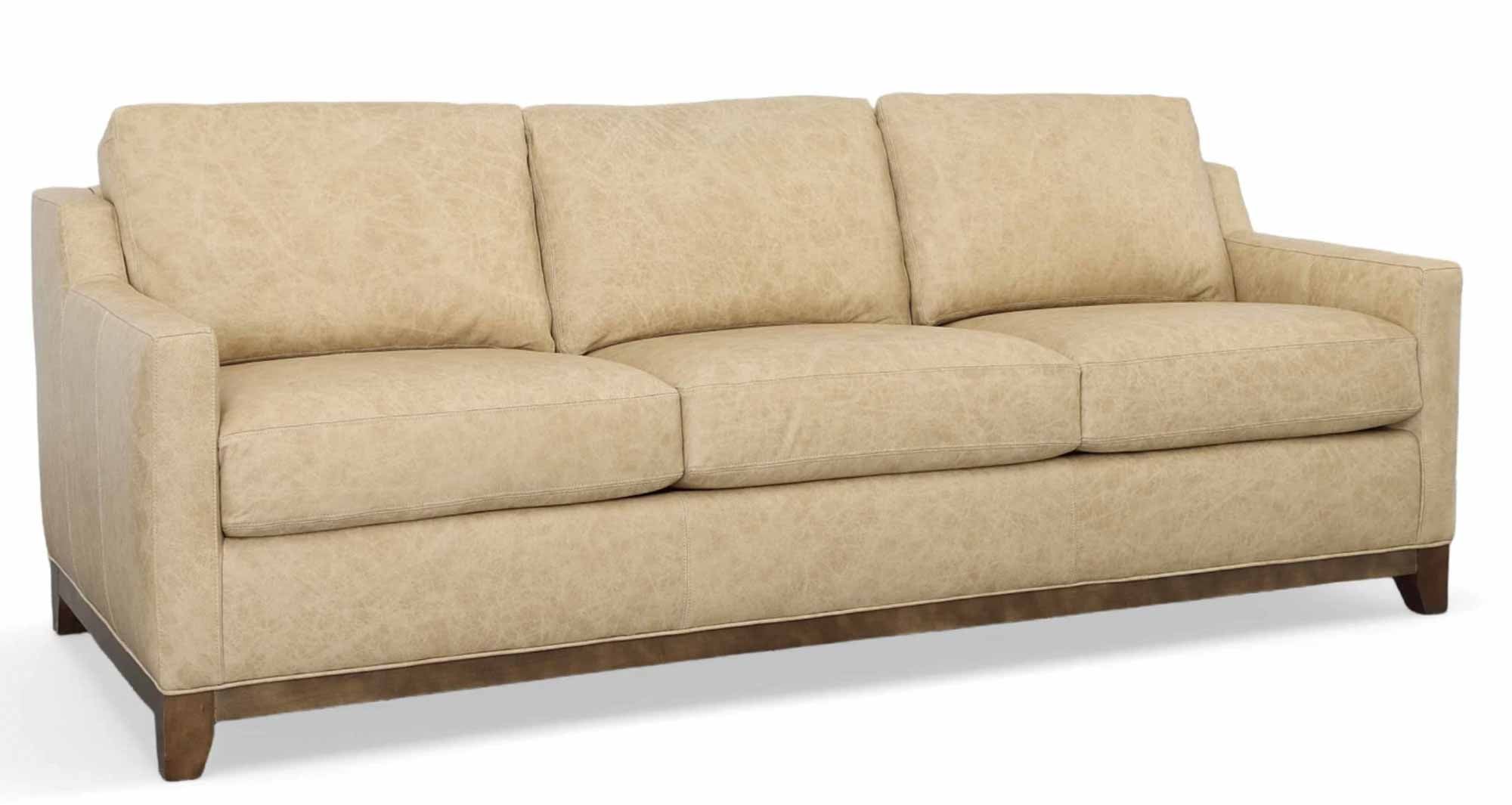 Gambill Leather Loveseat