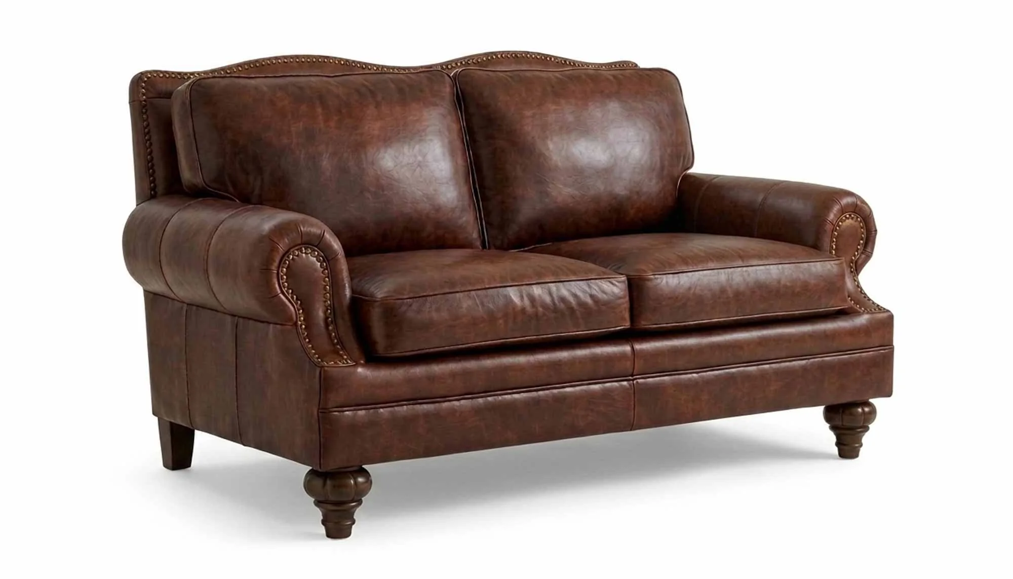 Garrison Leather Loveseat