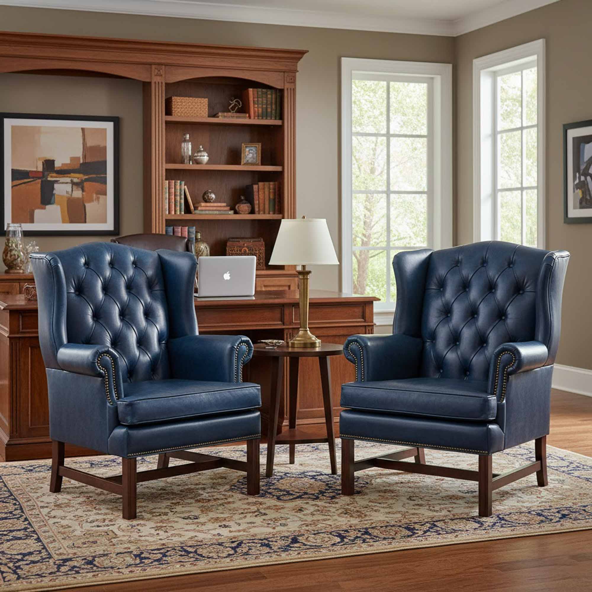 Gentlemans Leather Chair - Image 3