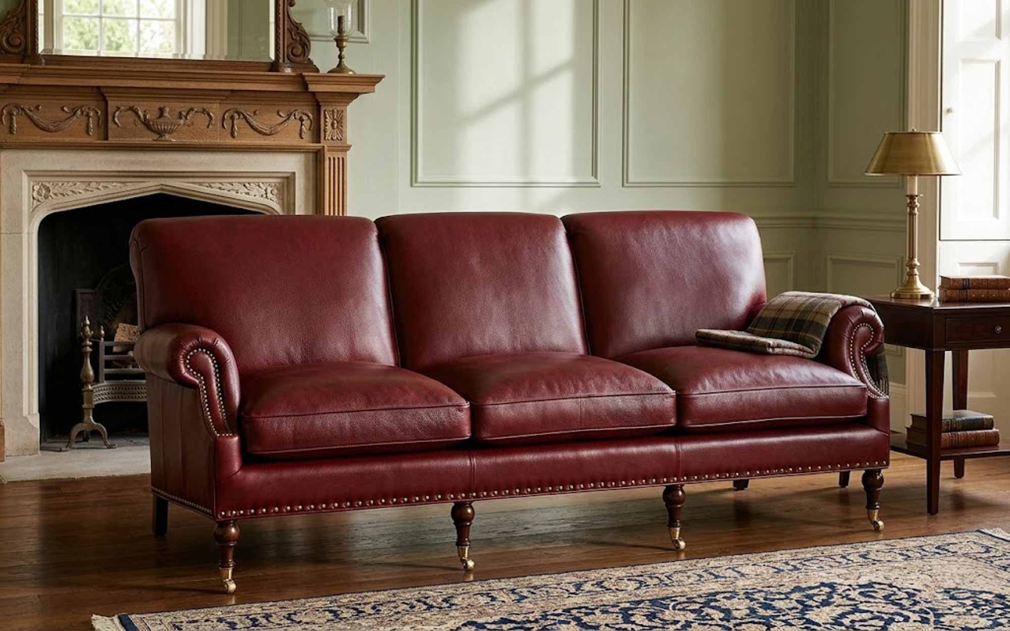 Grand Canyon Leather Loveseat - Image 7