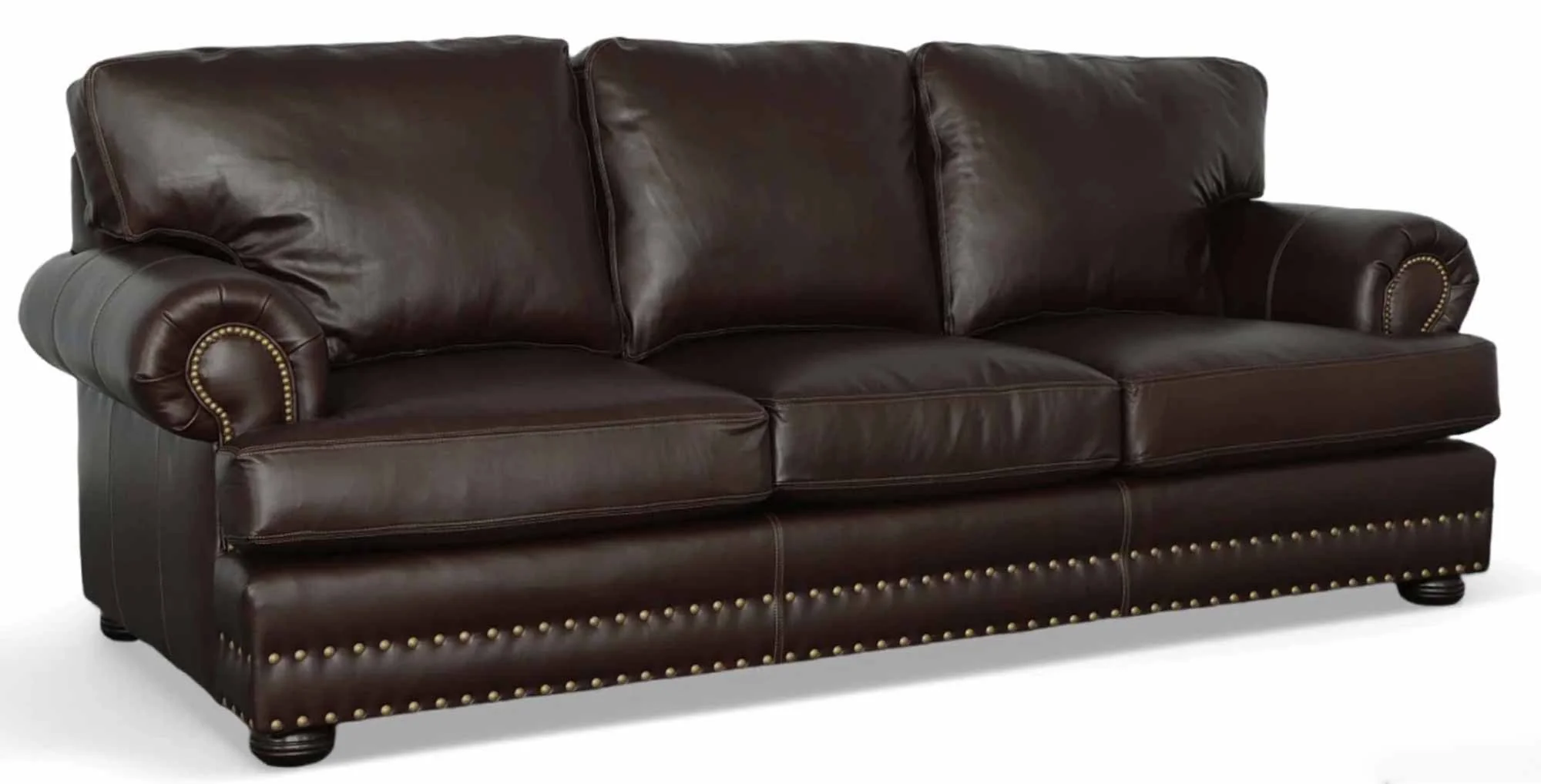 Greystone Leather Loveseat