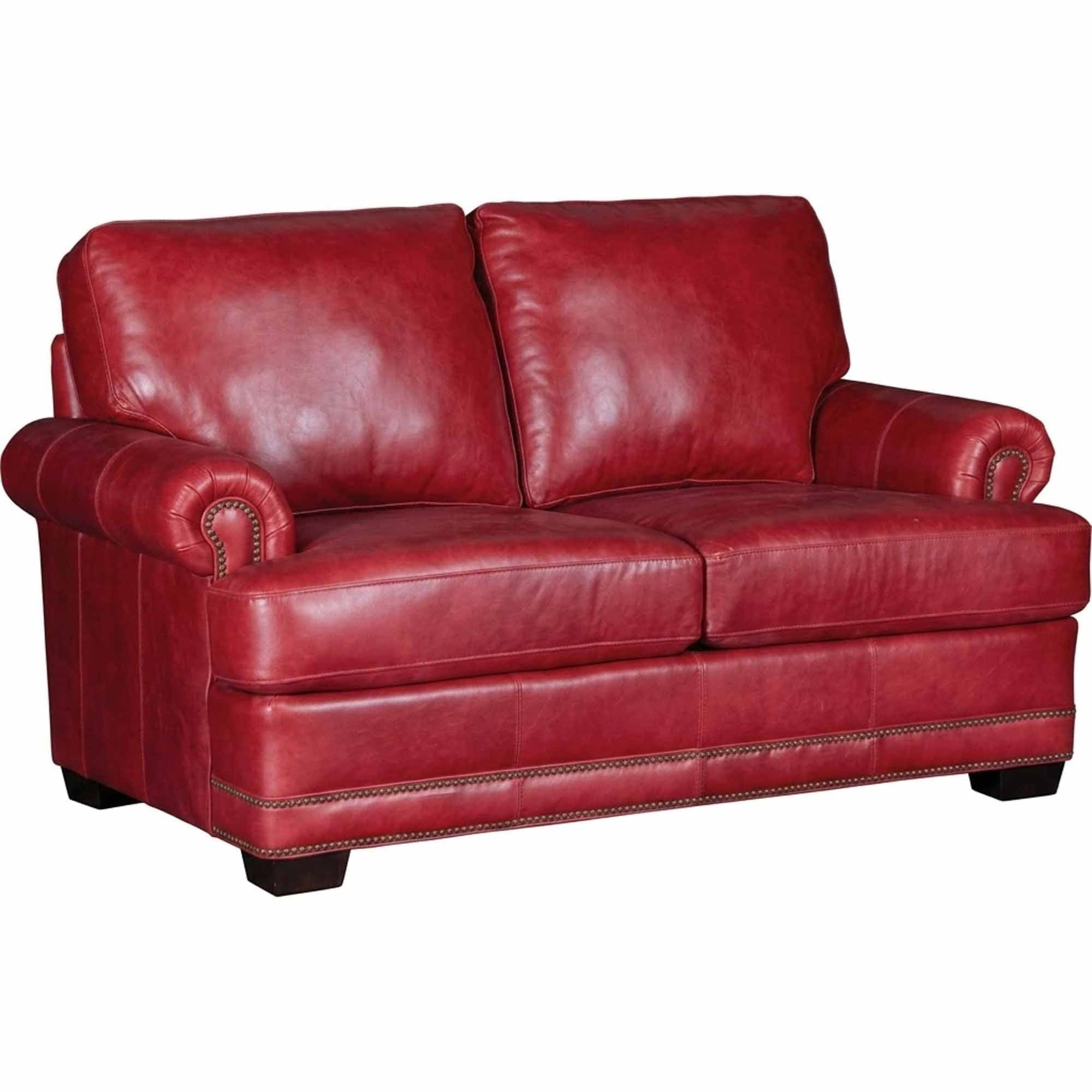 Gunner Leather Loveseat