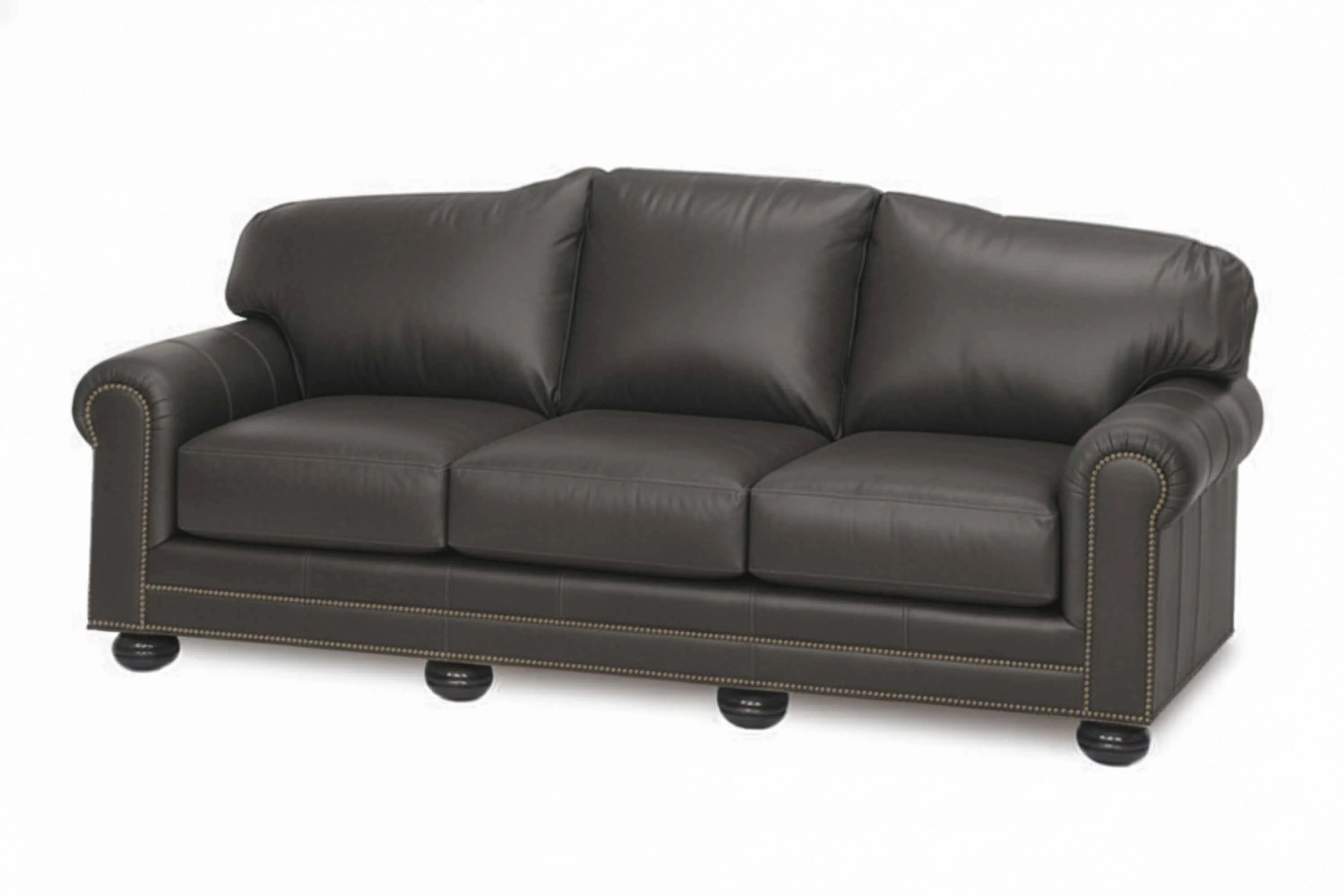 Hadlock Leather Sleeper Sofa - Image 3