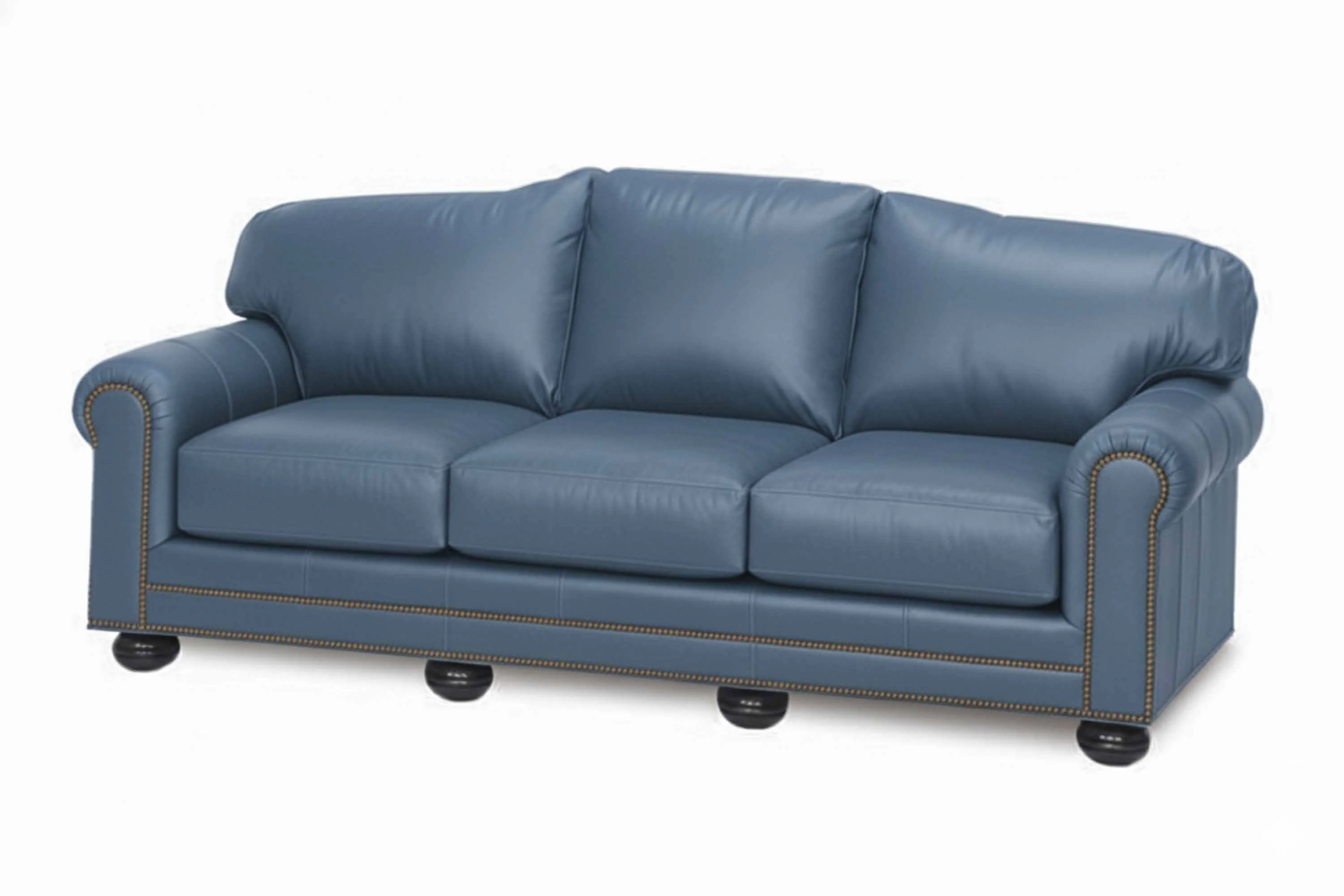 Hadlock Leather Sleeper Sofa - Image 4