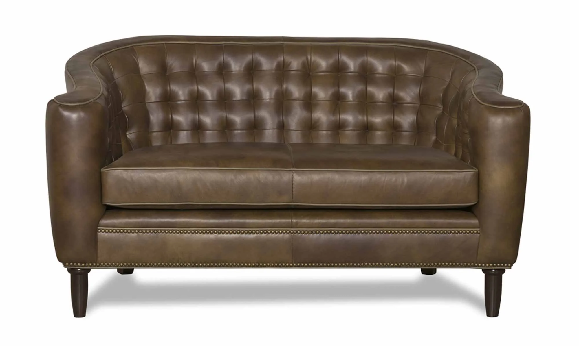 Halligan Leather Settee - Image 2