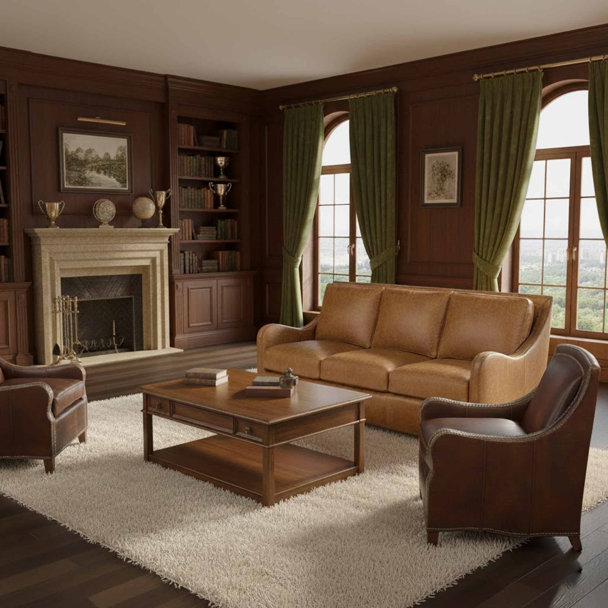 Hannah Leather Chair - Image 3