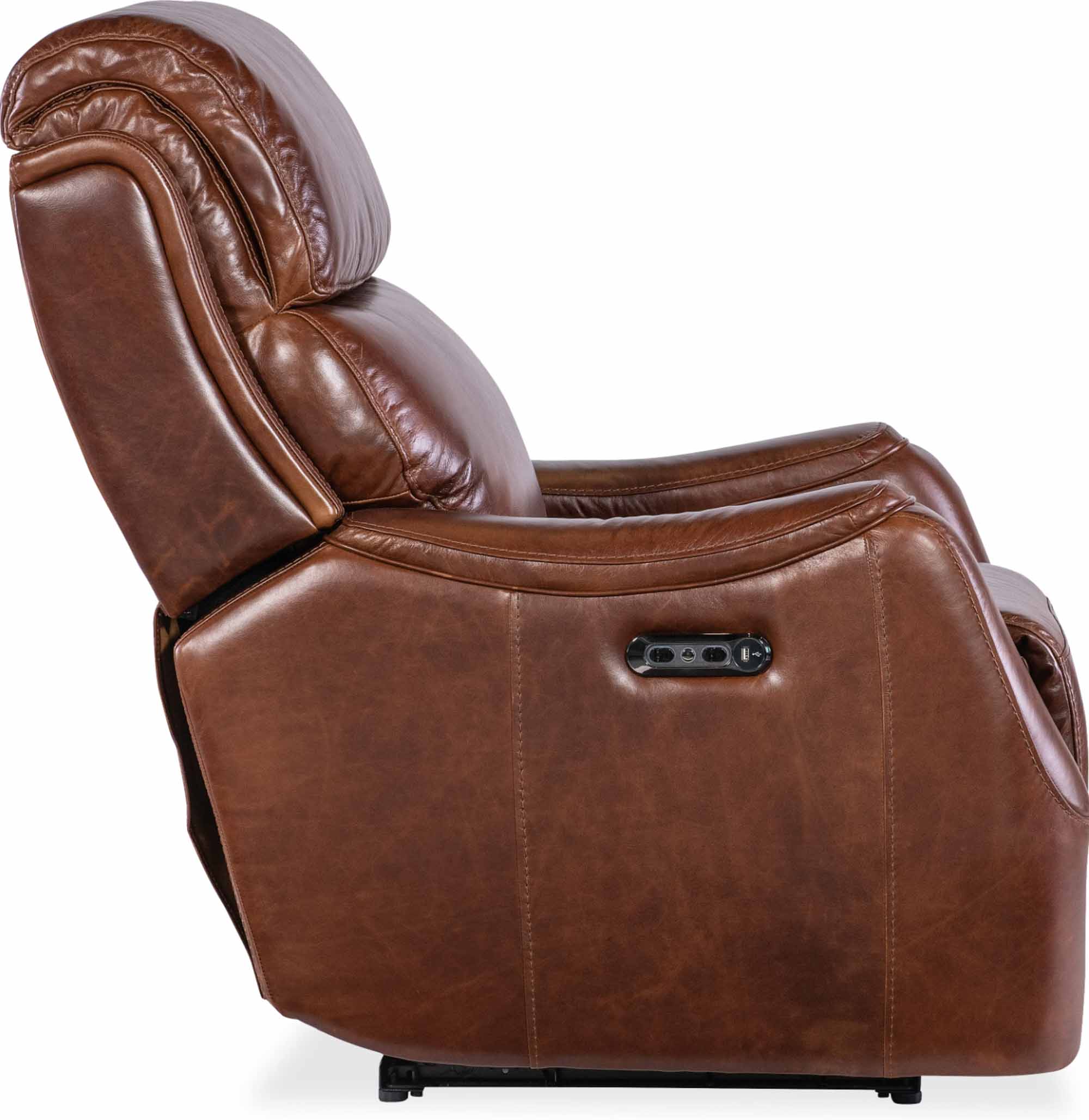 Harlan Leather Zero Gravity Power Recliner With Articulating Headrest - Image 3