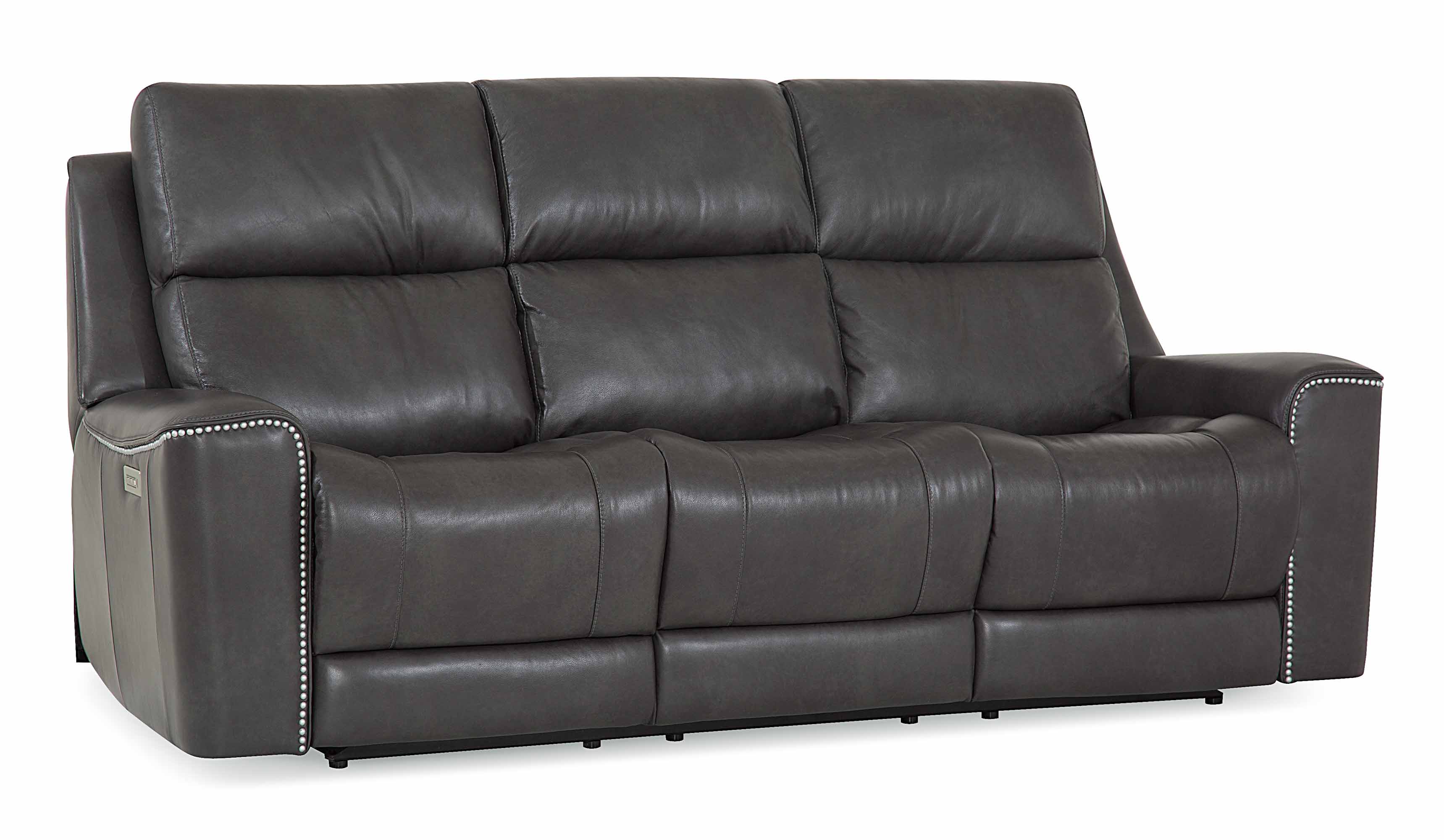 Hastings Leather Power Reclining Loveseat With Articulating Headrest