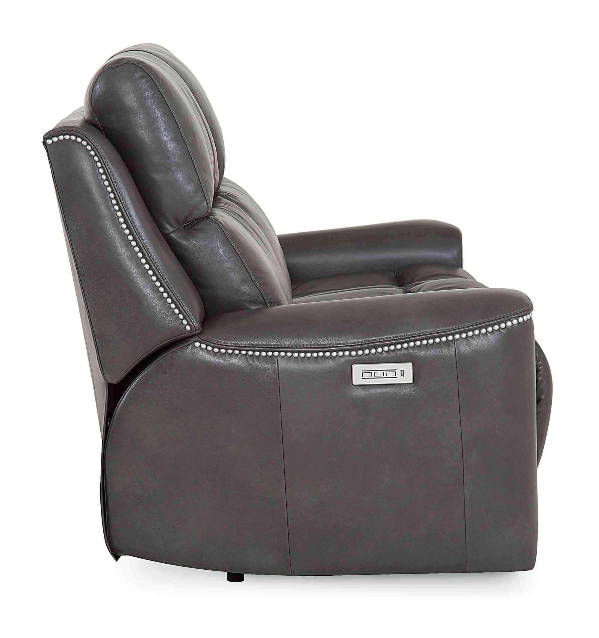 Hastings Leather Power Reclining Loveseat With Articulating Headrest - Image 3