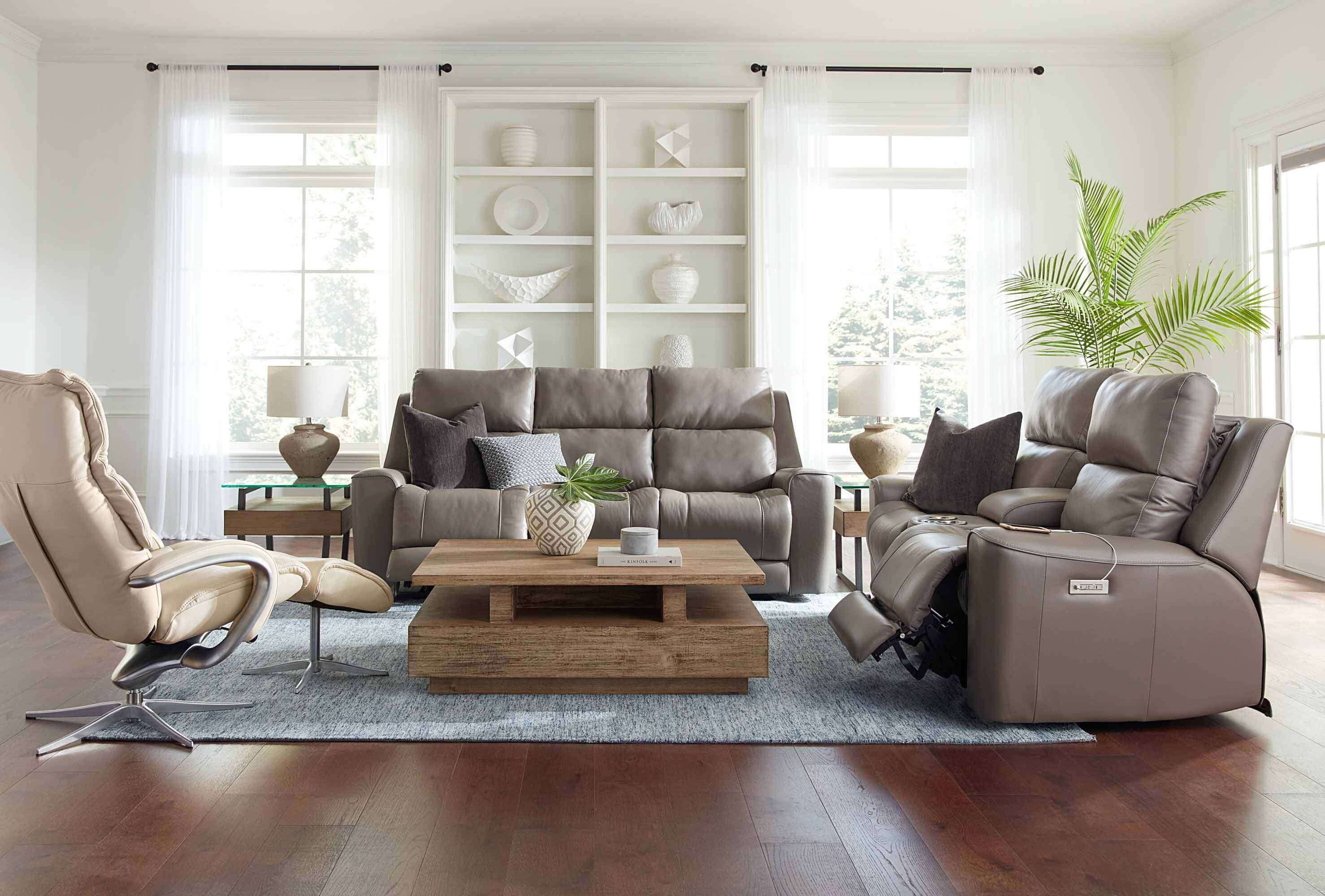 Hastings Leather Power Reclining Sofa With Articulating Headrest - Image 9