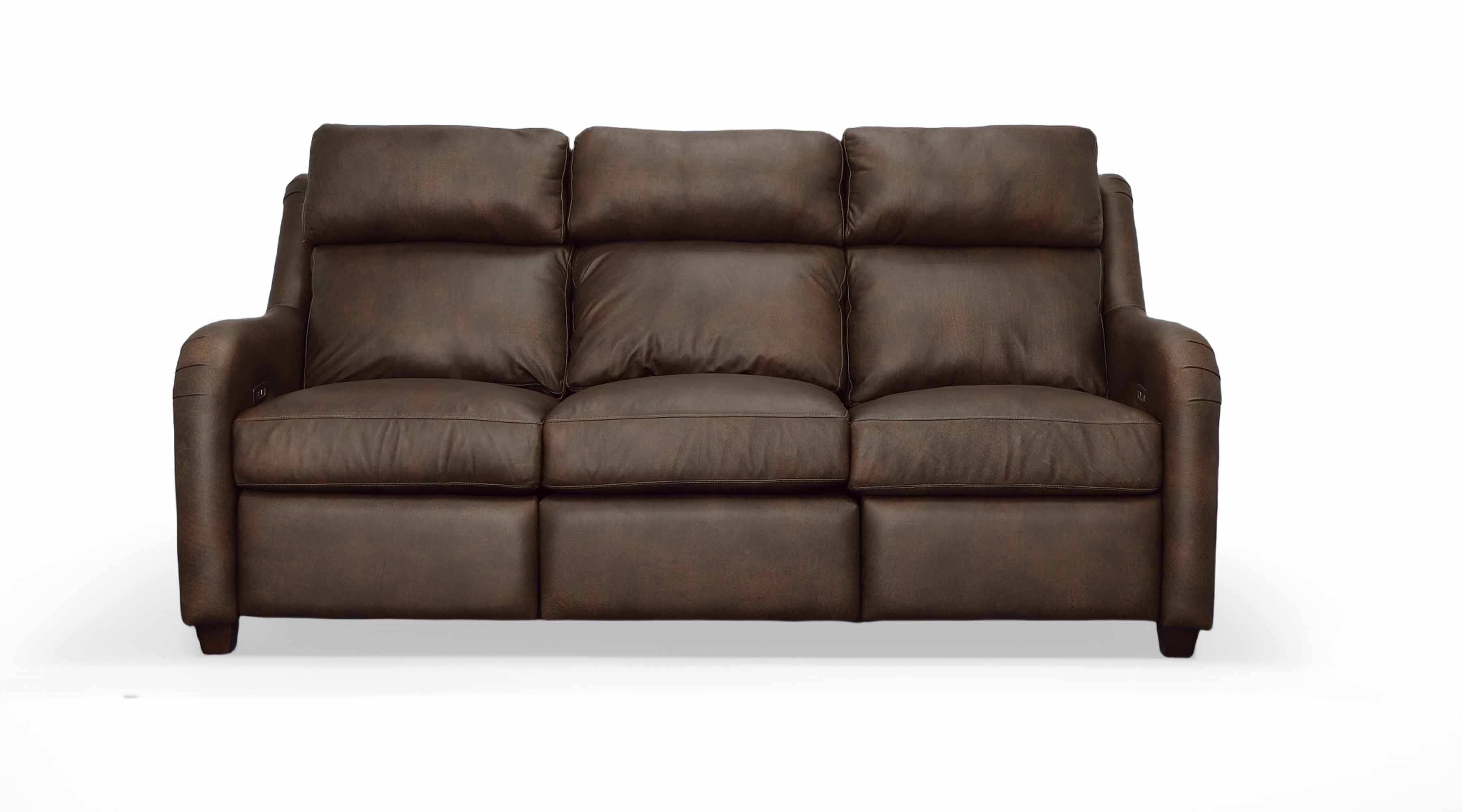 Hattie Leather Power Reclining Loveseat With Articulating Headrest - Image 2