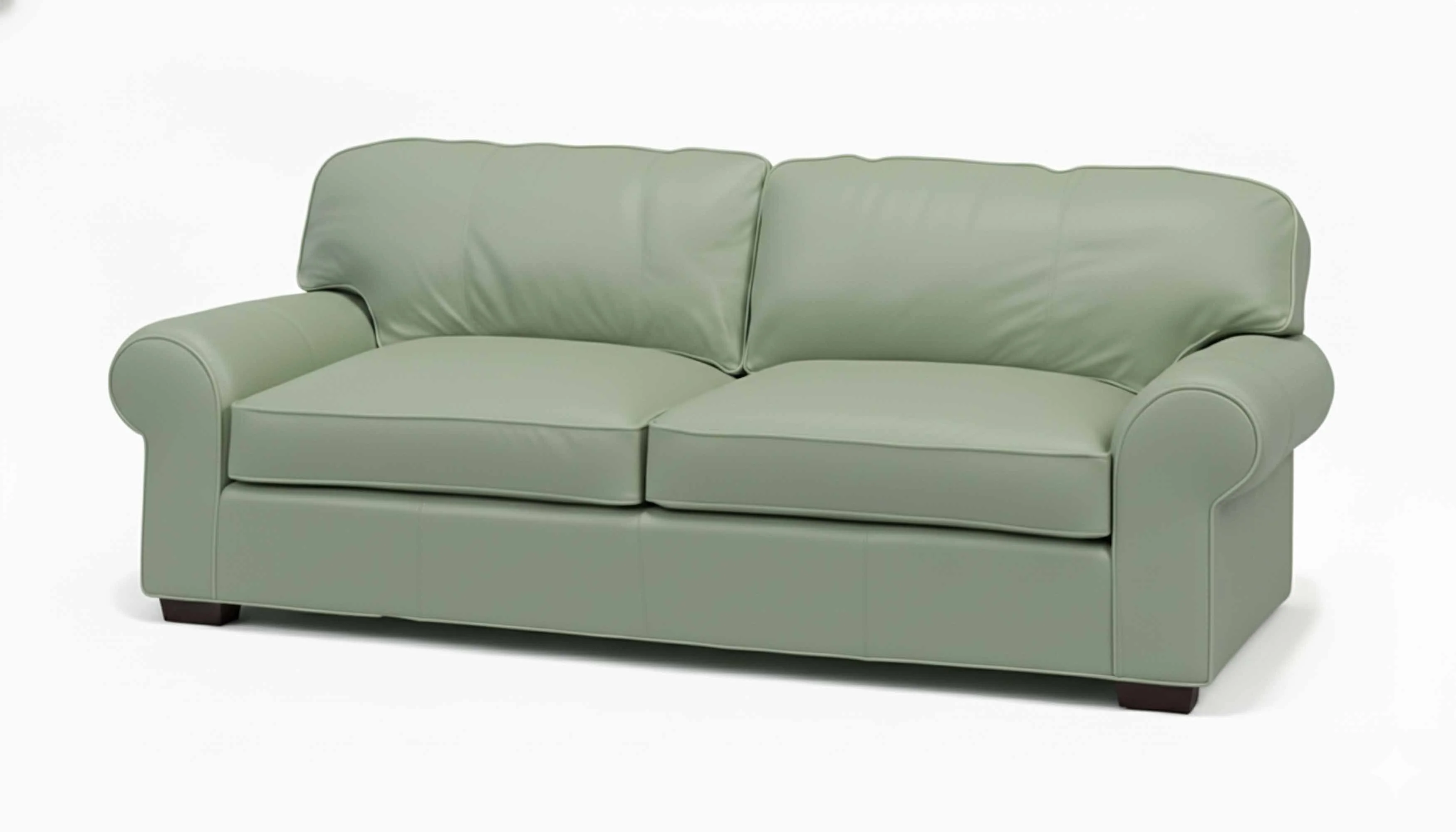Helen Leather Loveseat - Image 4