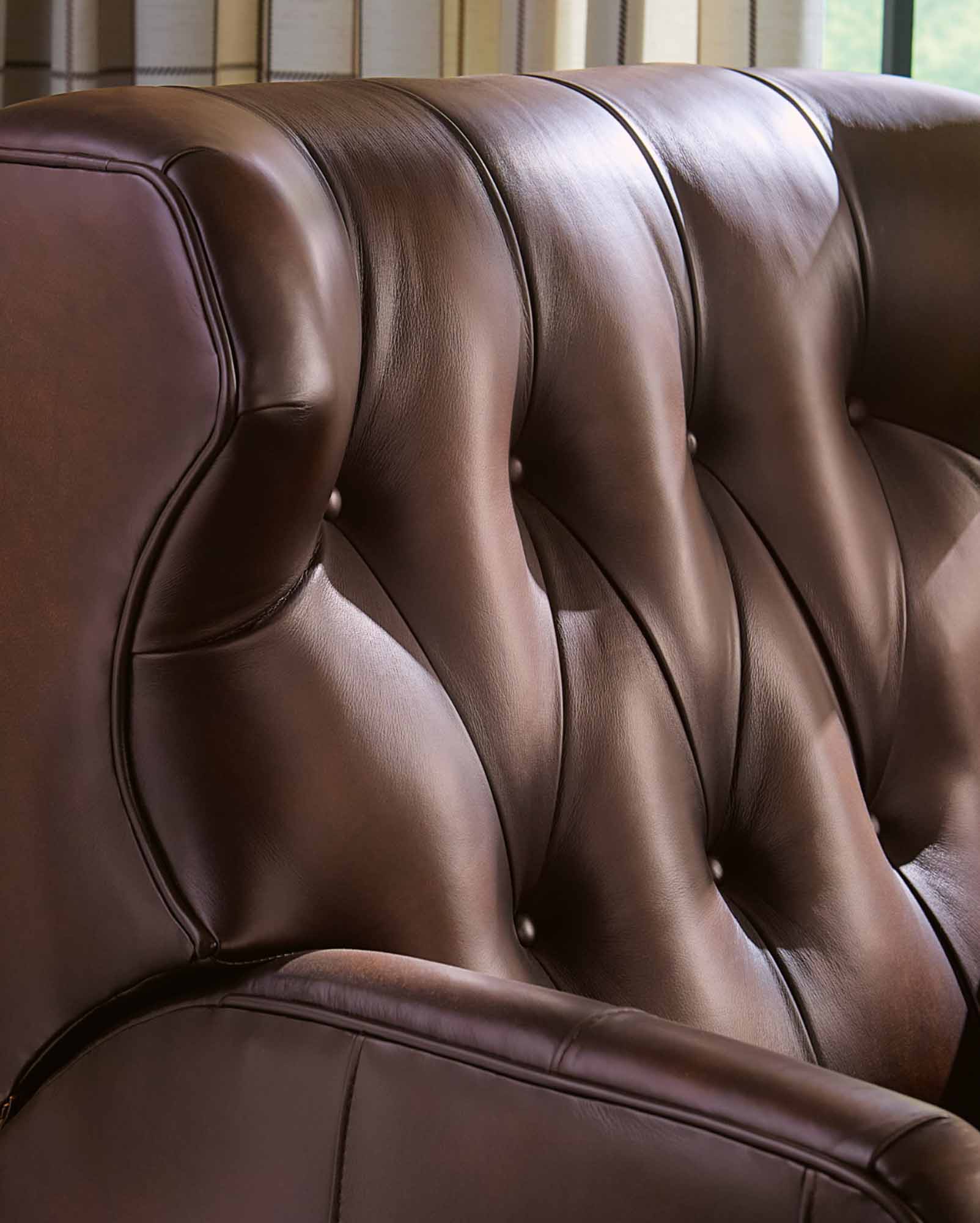 Hendrick Leather Recliner In Brown - Image 7