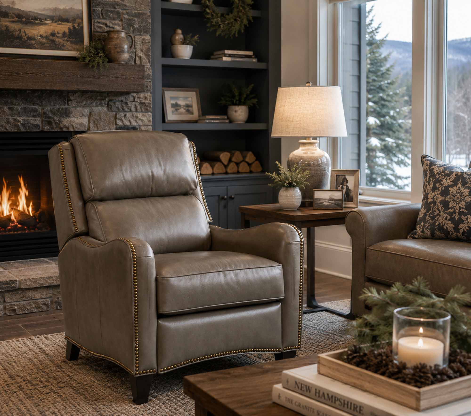 Henley Leather Recliner - Image 3