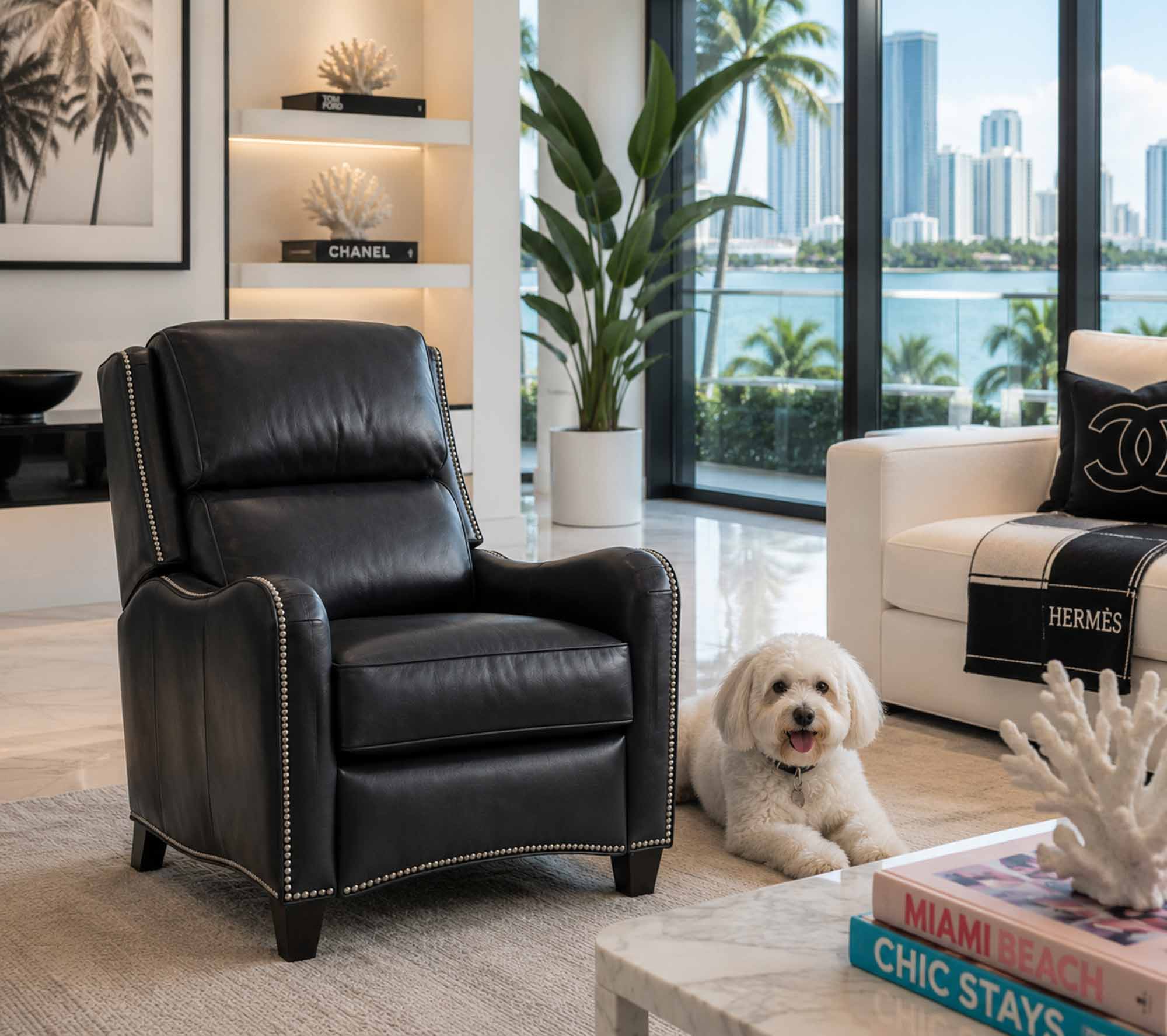 Henley Leather Recliner - Image 4