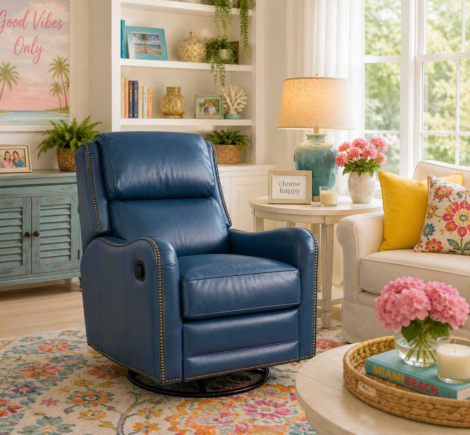 Henley Leather Wall Hugger Recliner - Image 6