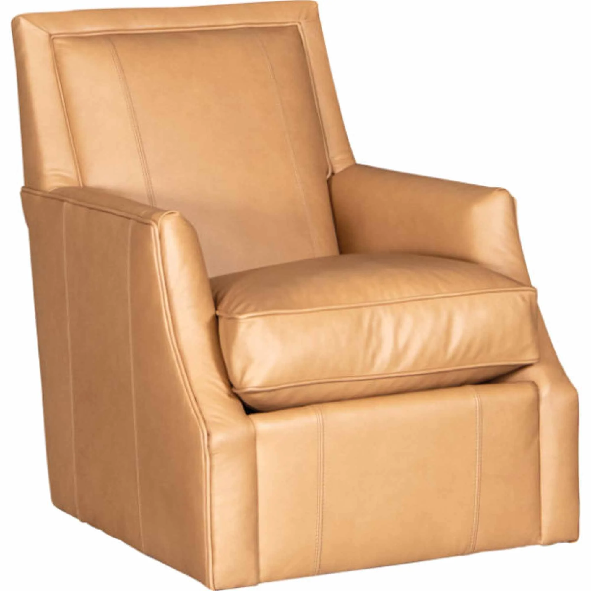 Hopper Leather Swivel Chair - Image 4
