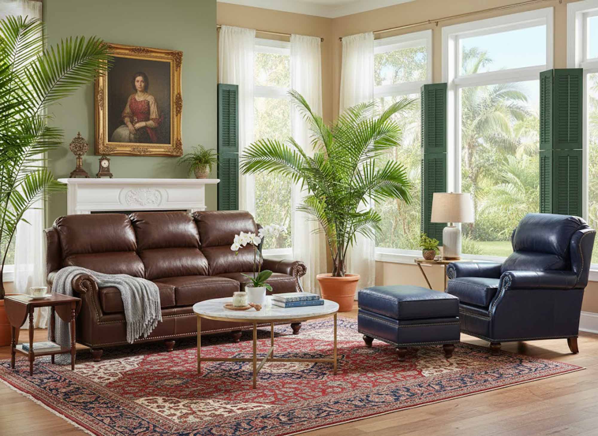 Hunt Leather Chair - Image 6