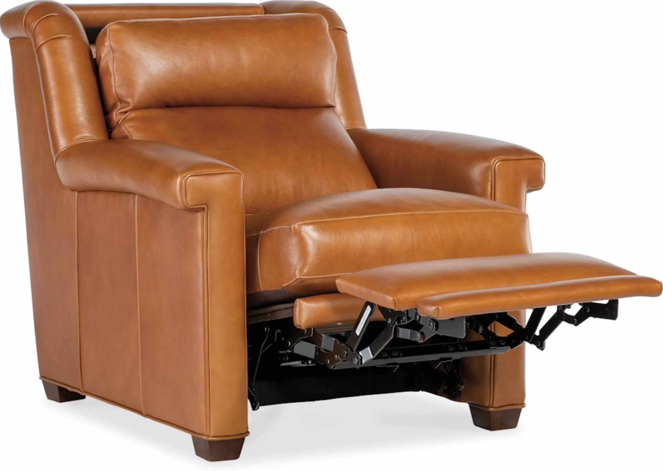 Oatis Leather Power Recliner With Articulating Headrest - Image 6
